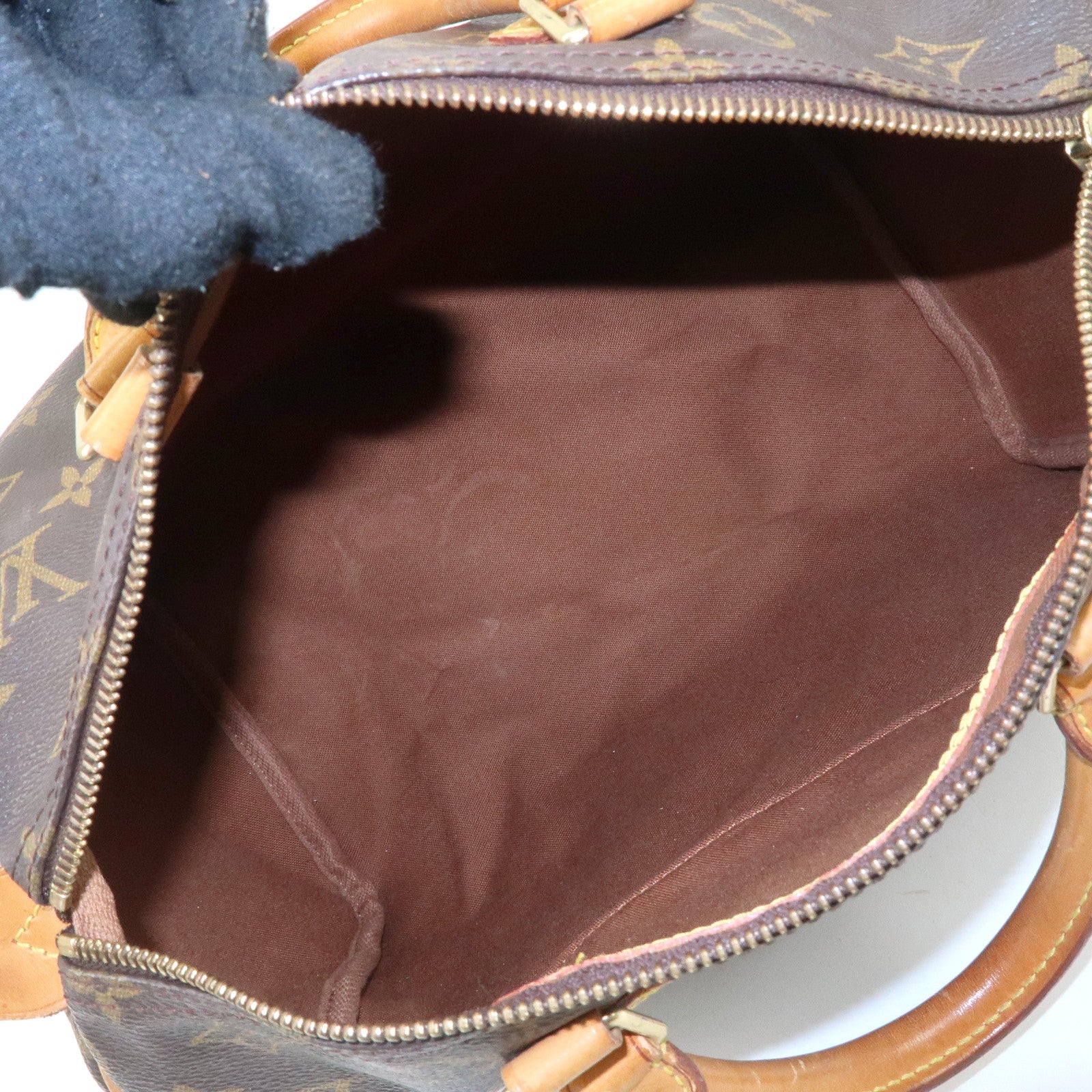 Louis Vuitton Monogram Speedy 30 Hand Bag Boston Bag M41526 Used