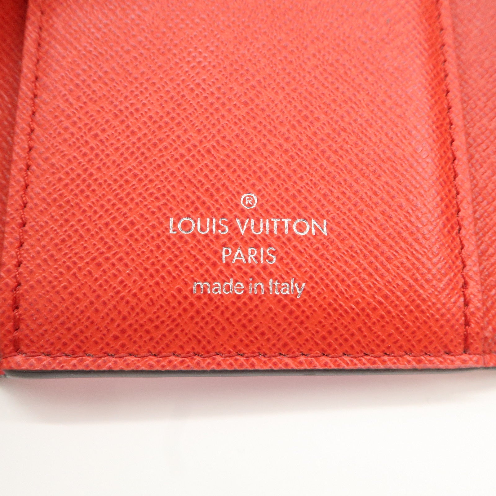 Louis Vuitton Escal Portefeuille Victorine Wallet Rouge M68842 Used