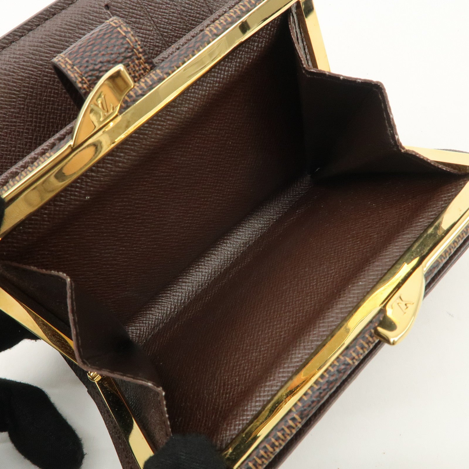 Louis Vuitton Damier Portefeuille Viennois Wallet N61674 Used