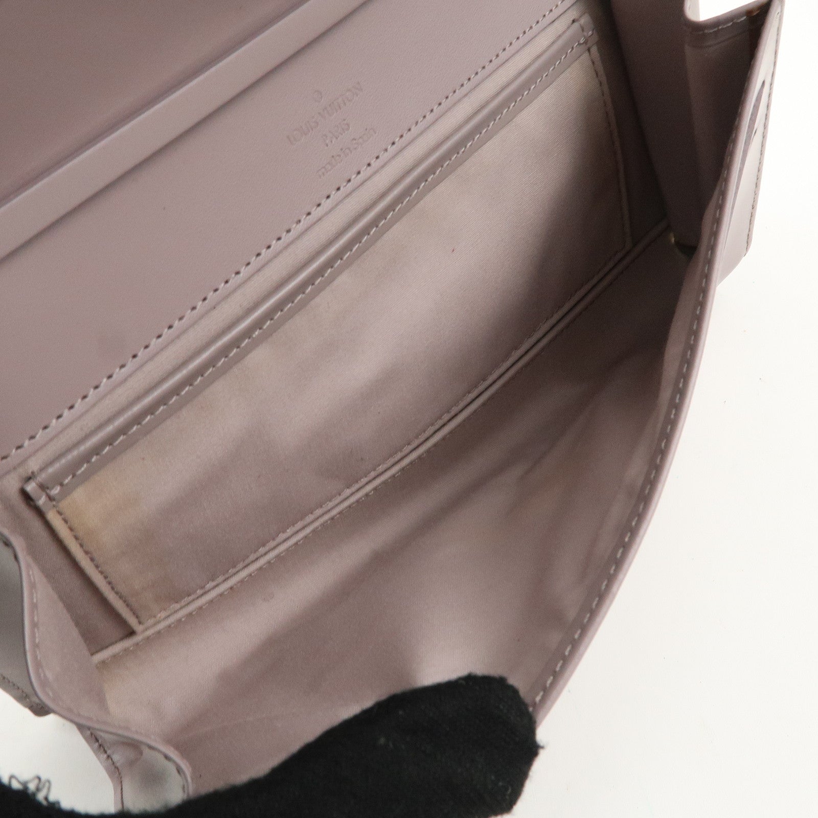 Louis Vuitton Epi Honfleur Hand Bag Shoulder Bag Lilac M5273B Used