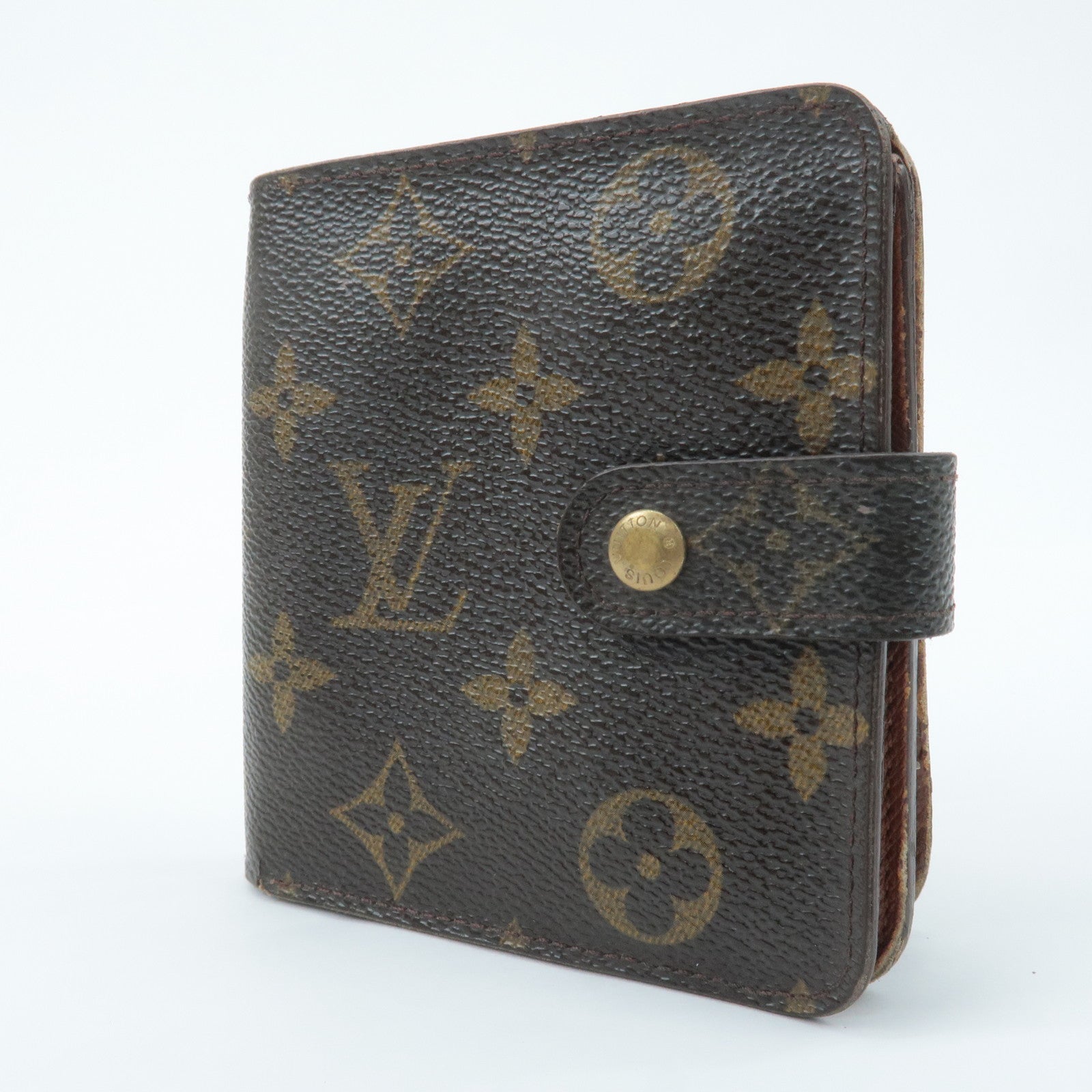 Louis Vuitton Set of5 Monogram Porte Monnaie Billets Tresor Wallet Used