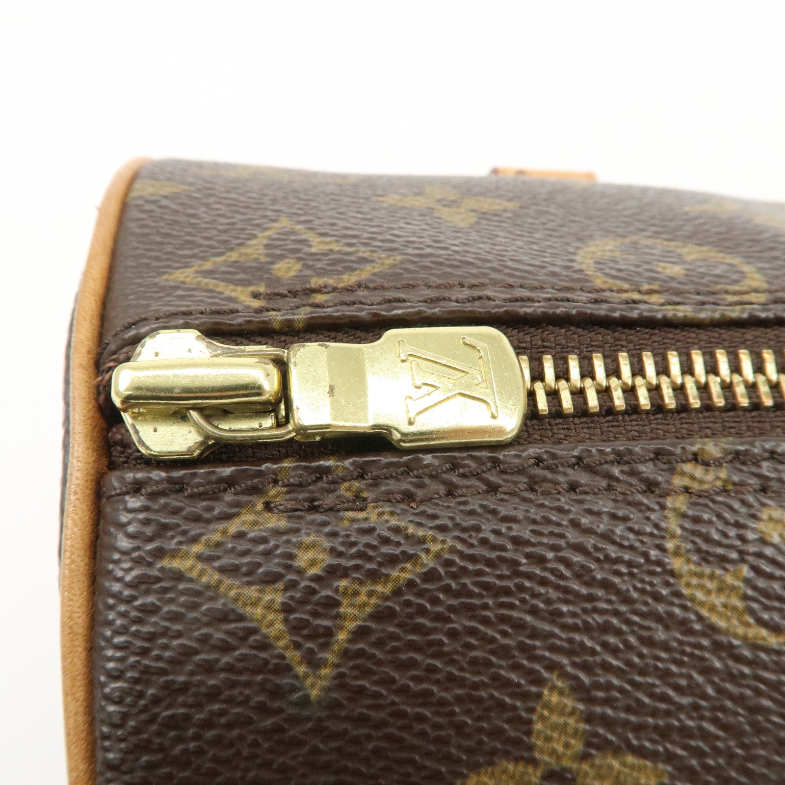 Louis Vuitton Monogram Papillon 26 Hand Bag New Style M51386 Used