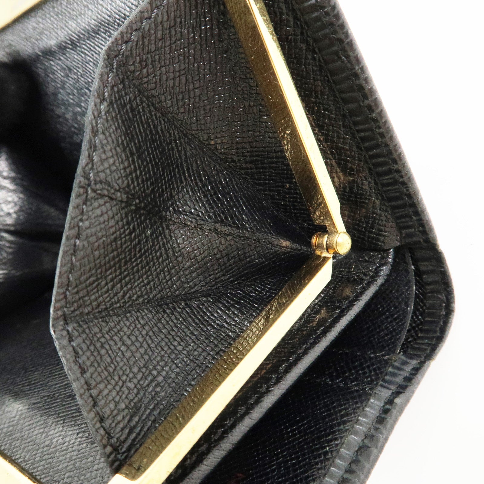 Louis Vuitton Epi Set of 2 Bi-fold Wallet Noir M63642 M63552 Used