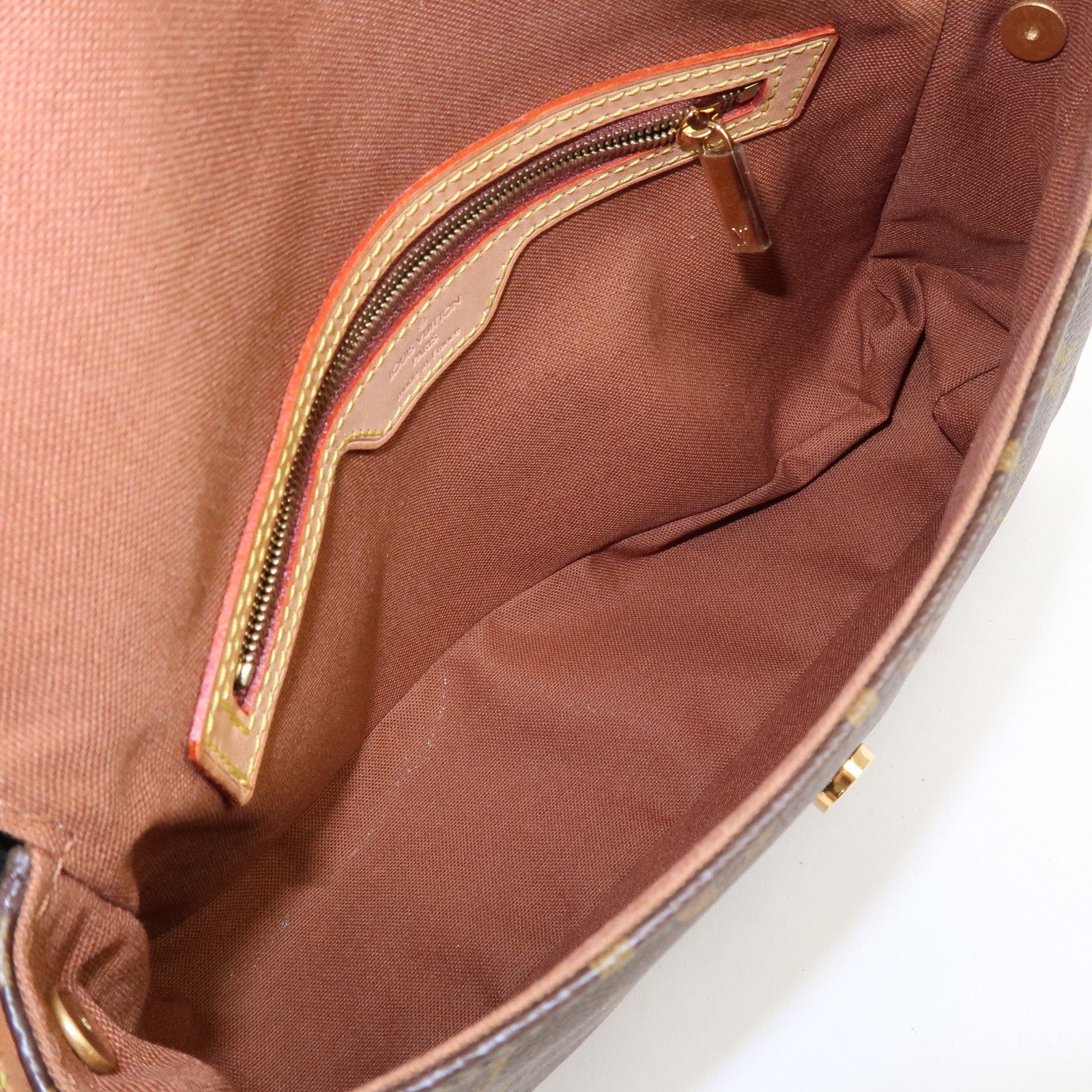 Louis Vuitton Monogram Mini Looping Shoulder Bag Hand Bag M51147 Used