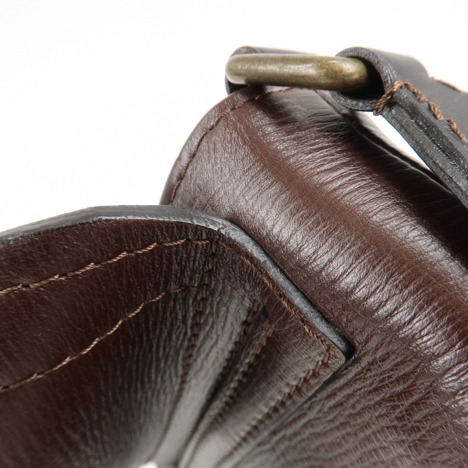 Louis Vuitton Utah Yuma Shoulder Bag Cafe Brown M92995 Used