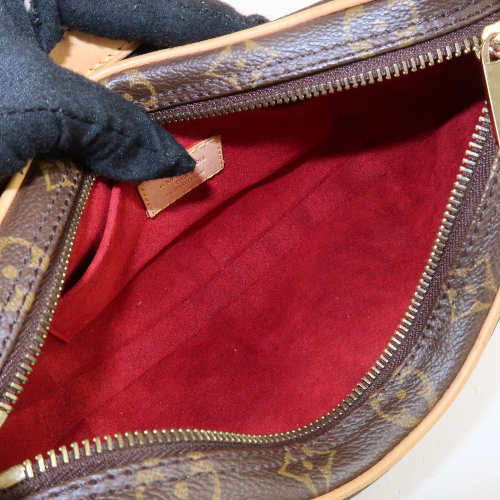 Louis Vuitton Monogram Pochette Croissant Shoulder Bag M51510 Used