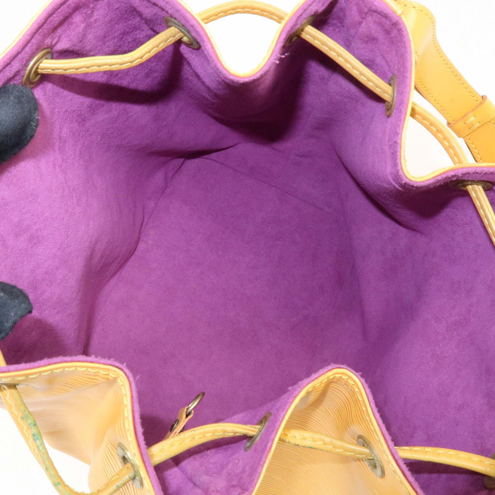 Louis Vuitton Epi Petit Noe Shoulder Bag Tassili Yellow M44109 Used