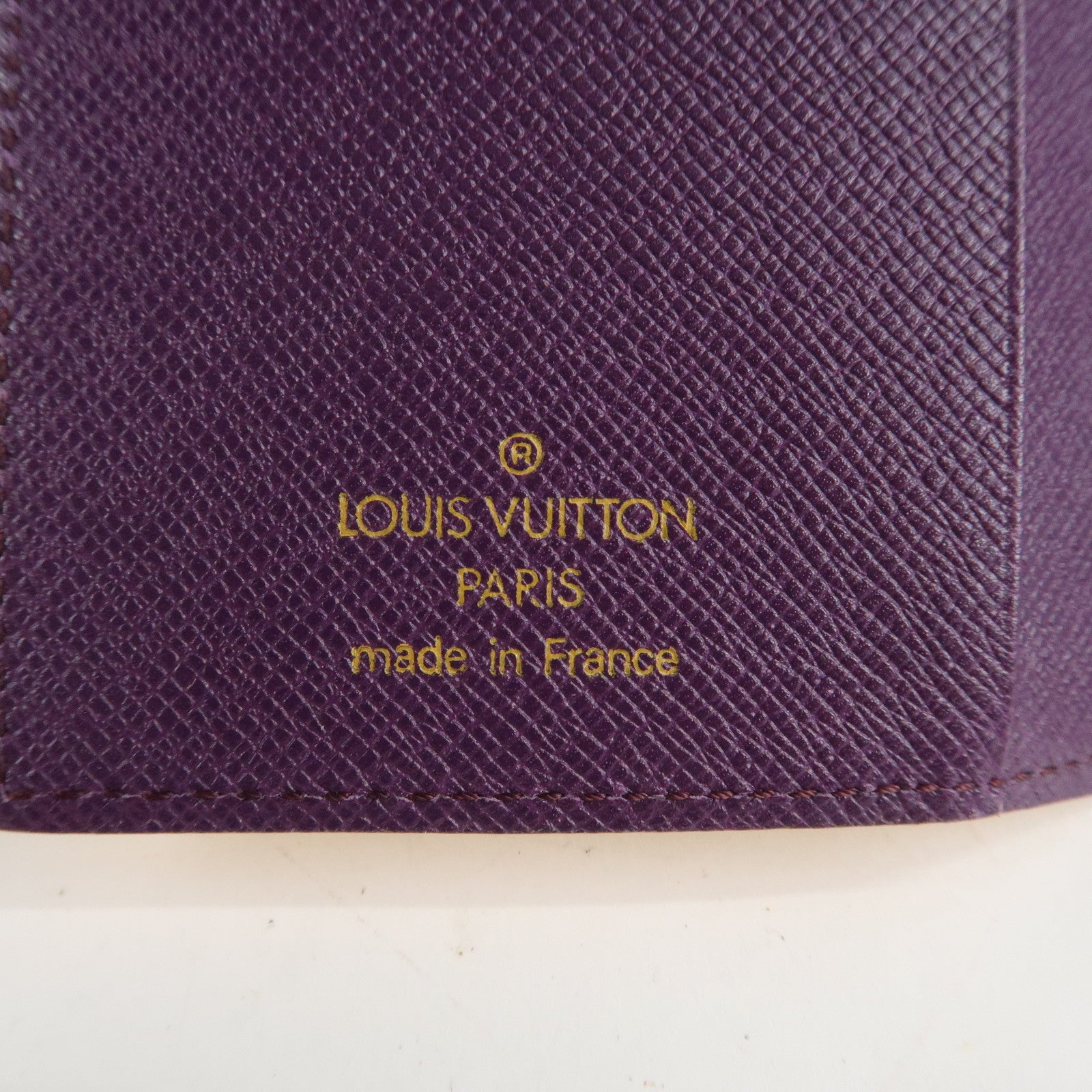 Louis Vuitton Epi Mini Agenda Planner Cover Tassili Yellow R20079 Used