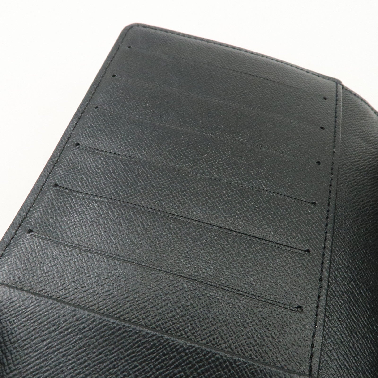 Louis Vuitton Epi Agenda MM Planner Cover Noir Black R20202 Used