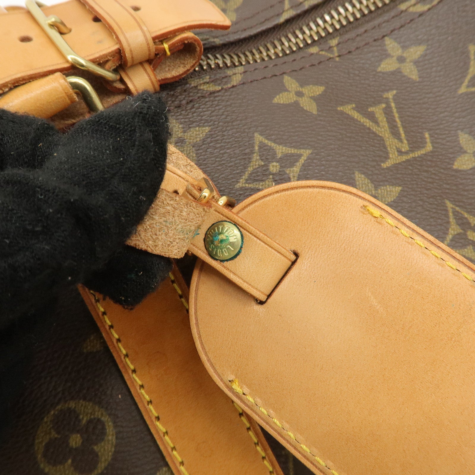 Louis Vuitton Monogram Keep All 55 Boston Bag Travel Bag M41424 Used