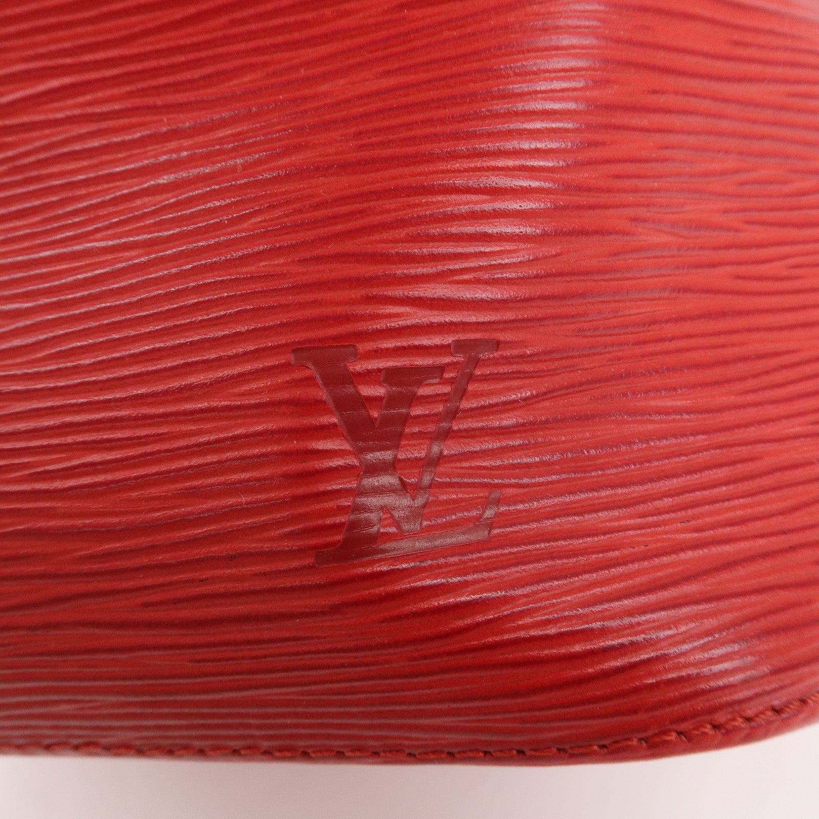 Louis Vuitton Epi Petit Noe Shoulder Bag Castilian Red M44107 Used