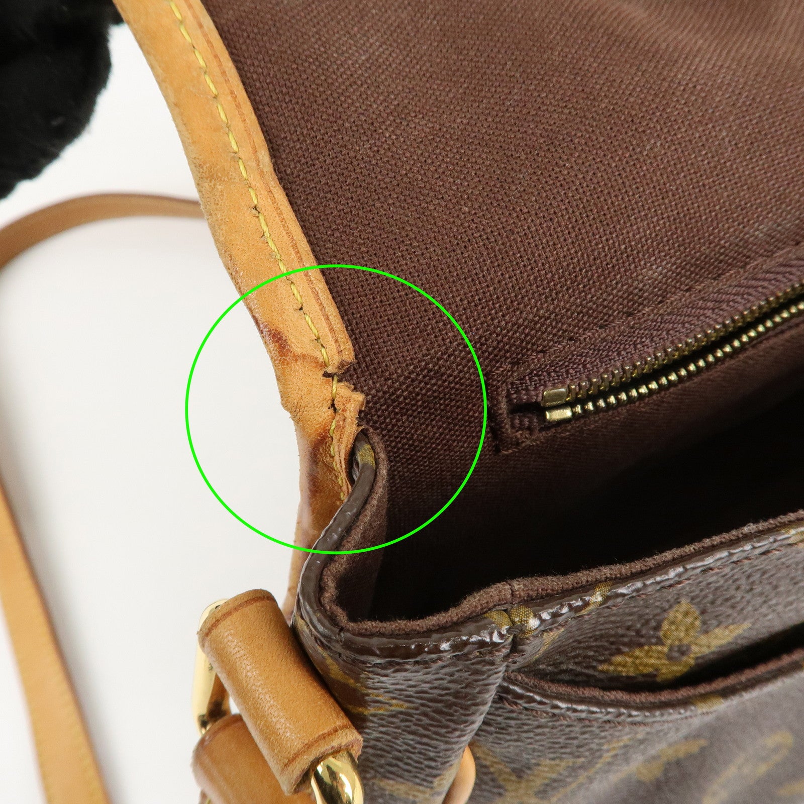 Louis Vuitton Monogram Menilmontant PM Shoulder Bag M40474 Used