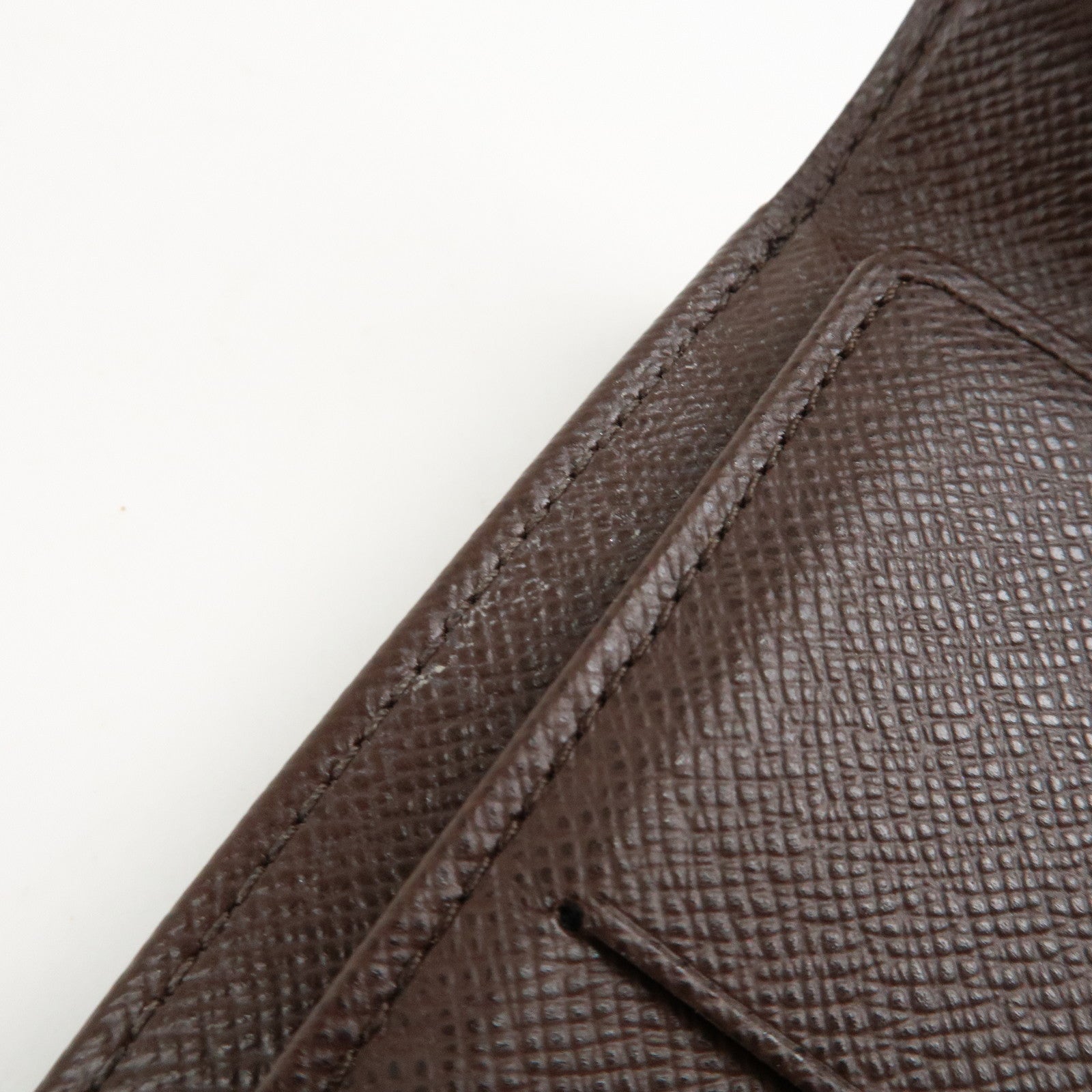 Louis Vuitton Damier Ebene Portefeuille Elise Wallet N61654 Used