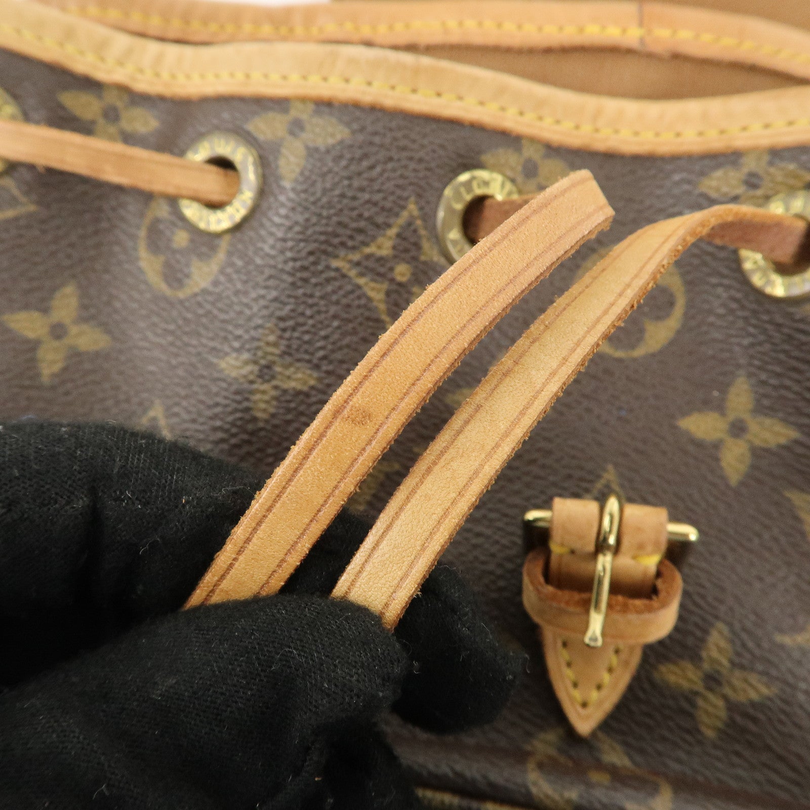 Louis Vuitton Monogram Mini Montsouris Backpack Bag M51137 Used