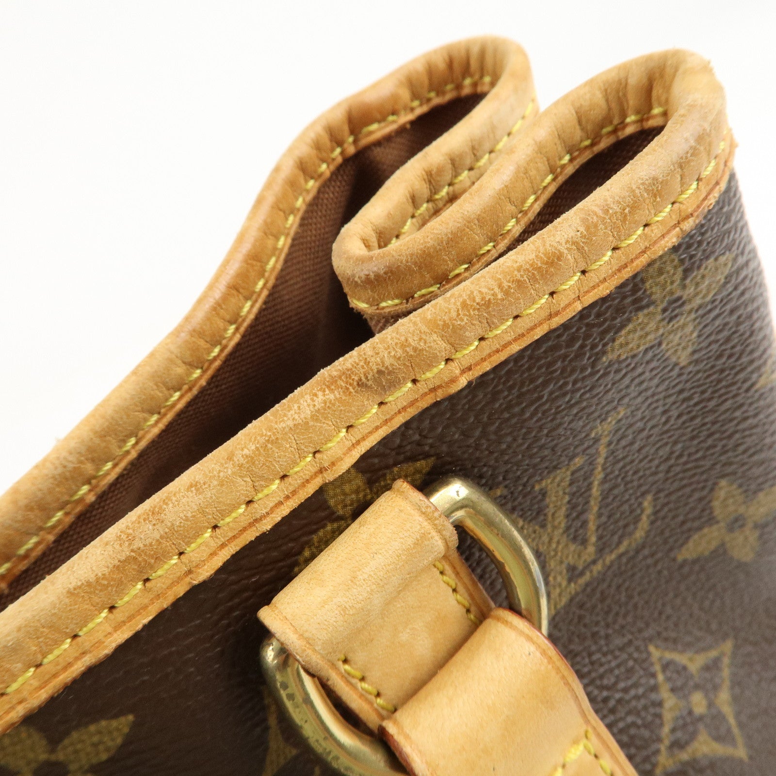 Louis Vuitton Monogram Batignolles Tote Bag Hand Bag M51156 Used