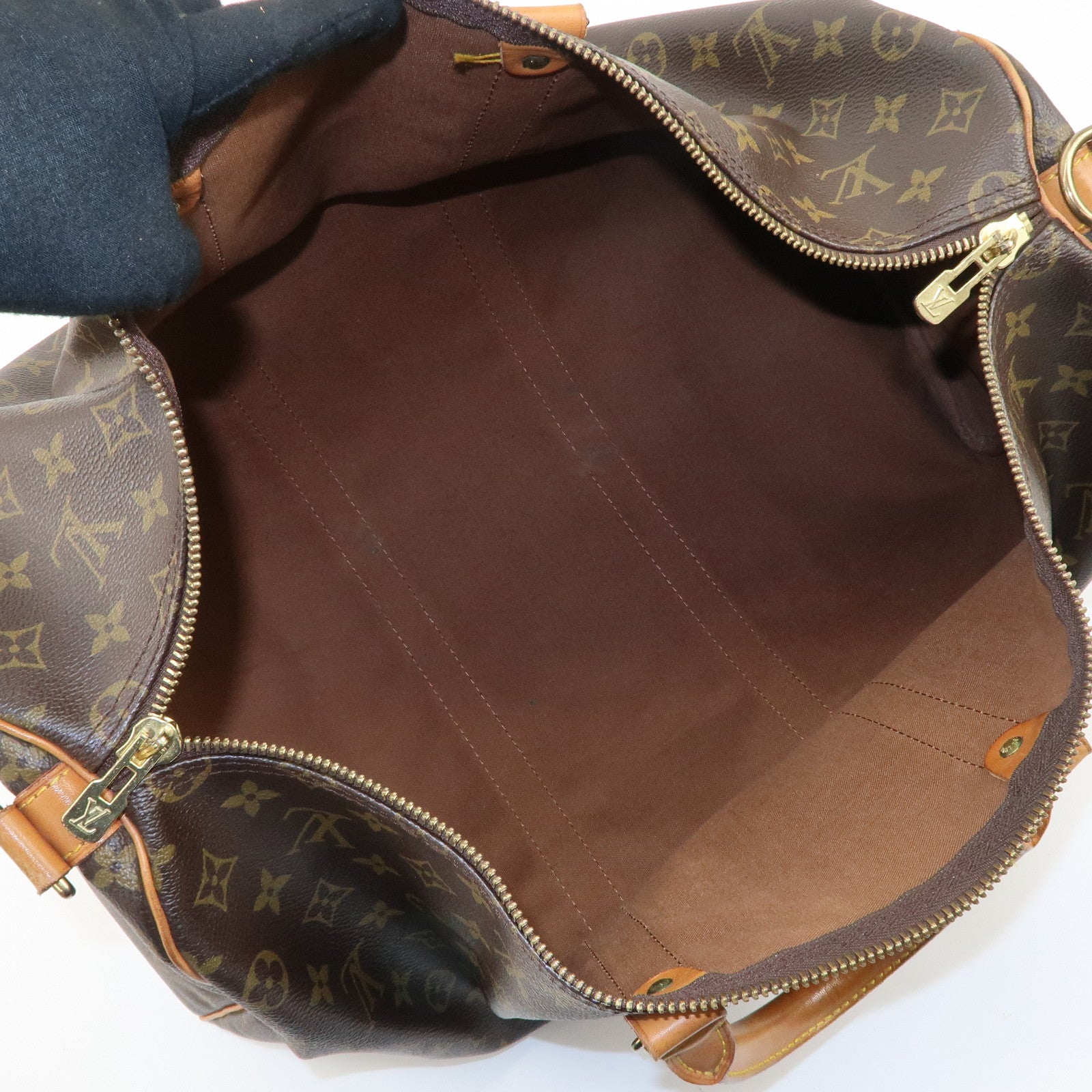 Louis Vuitton Monogram Keep All Bandouliere 50 Boston Bag M41416 Used