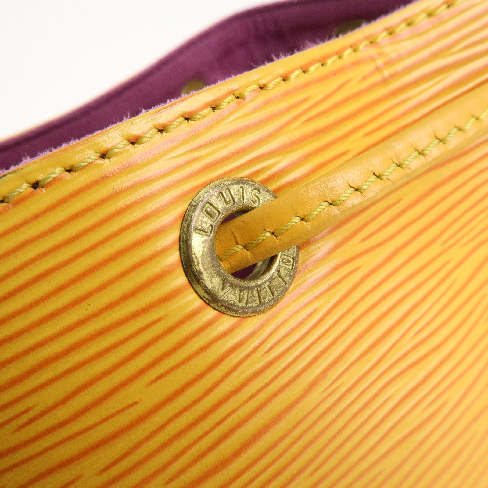 Louis Vuitton Epi Petit Noe Shoulder Bag Tassili Yellow M44109 Used