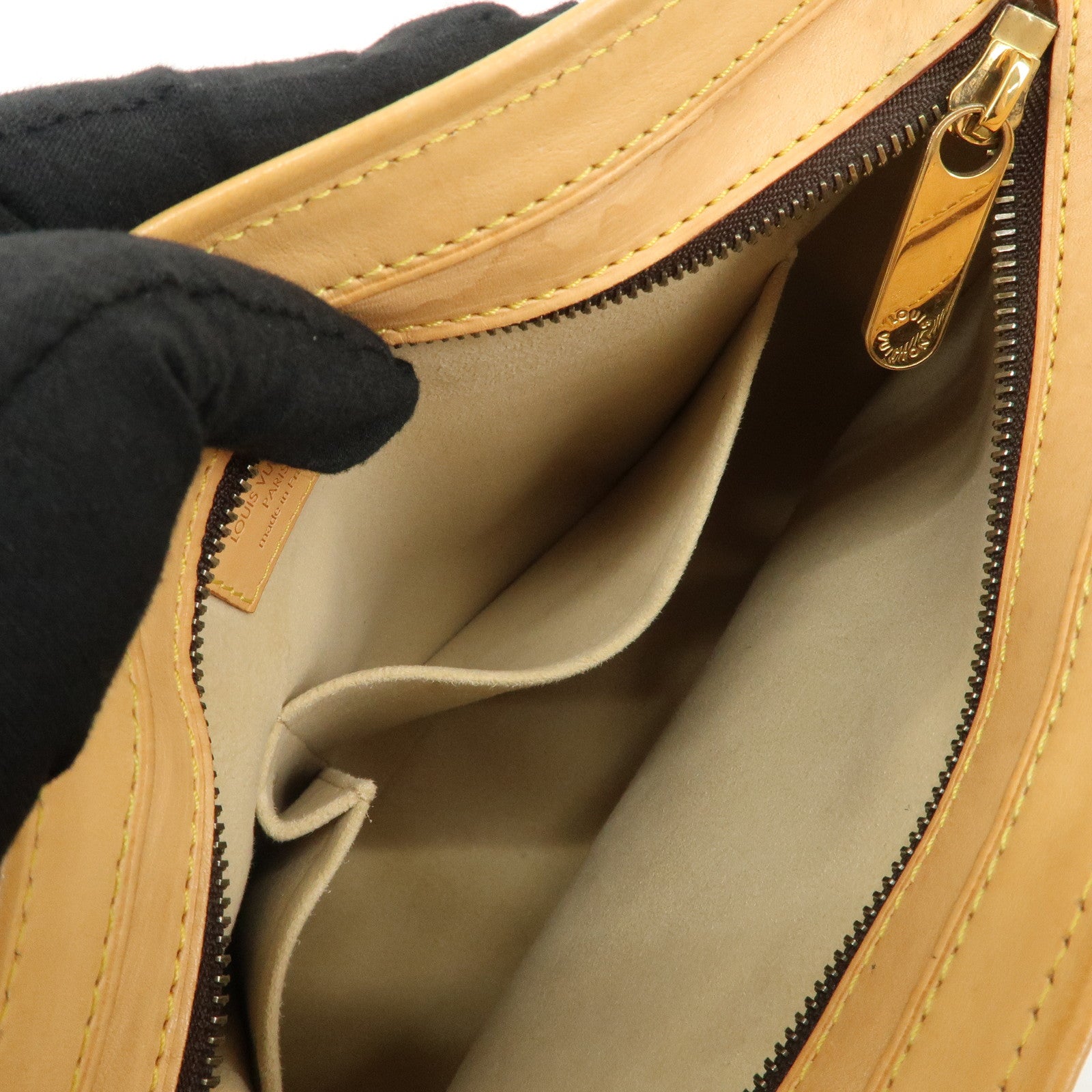 Louis Vuitton Monogram Hudson GM Shoulder Bag Hand Bag M40045 Used