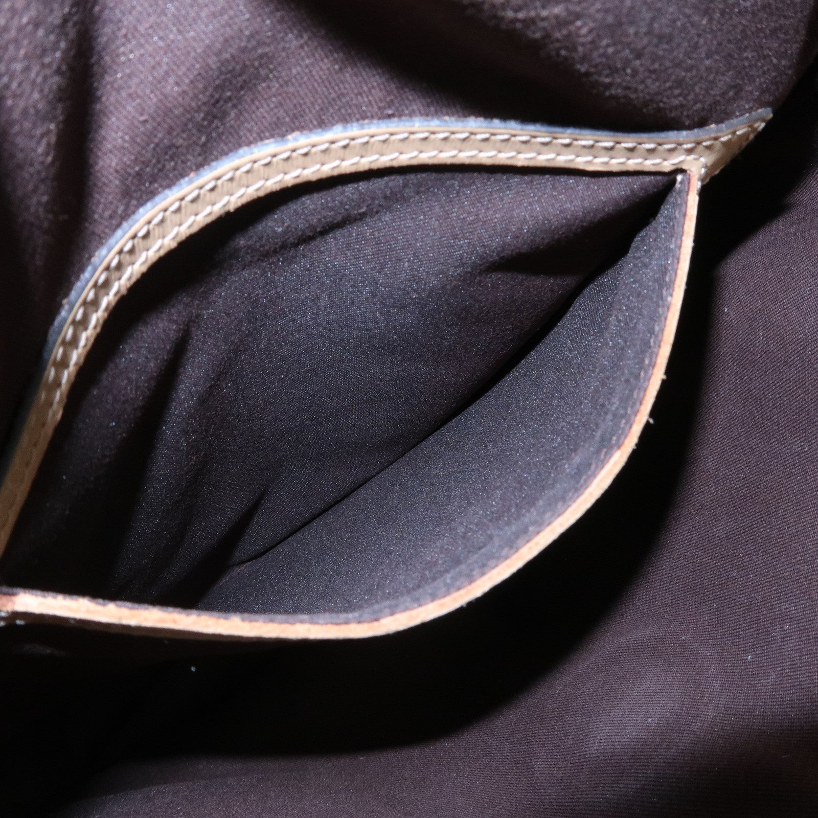 GUCCI GG Supreme Leather Shoulder Bag Ivory Light Brown 223666 Used