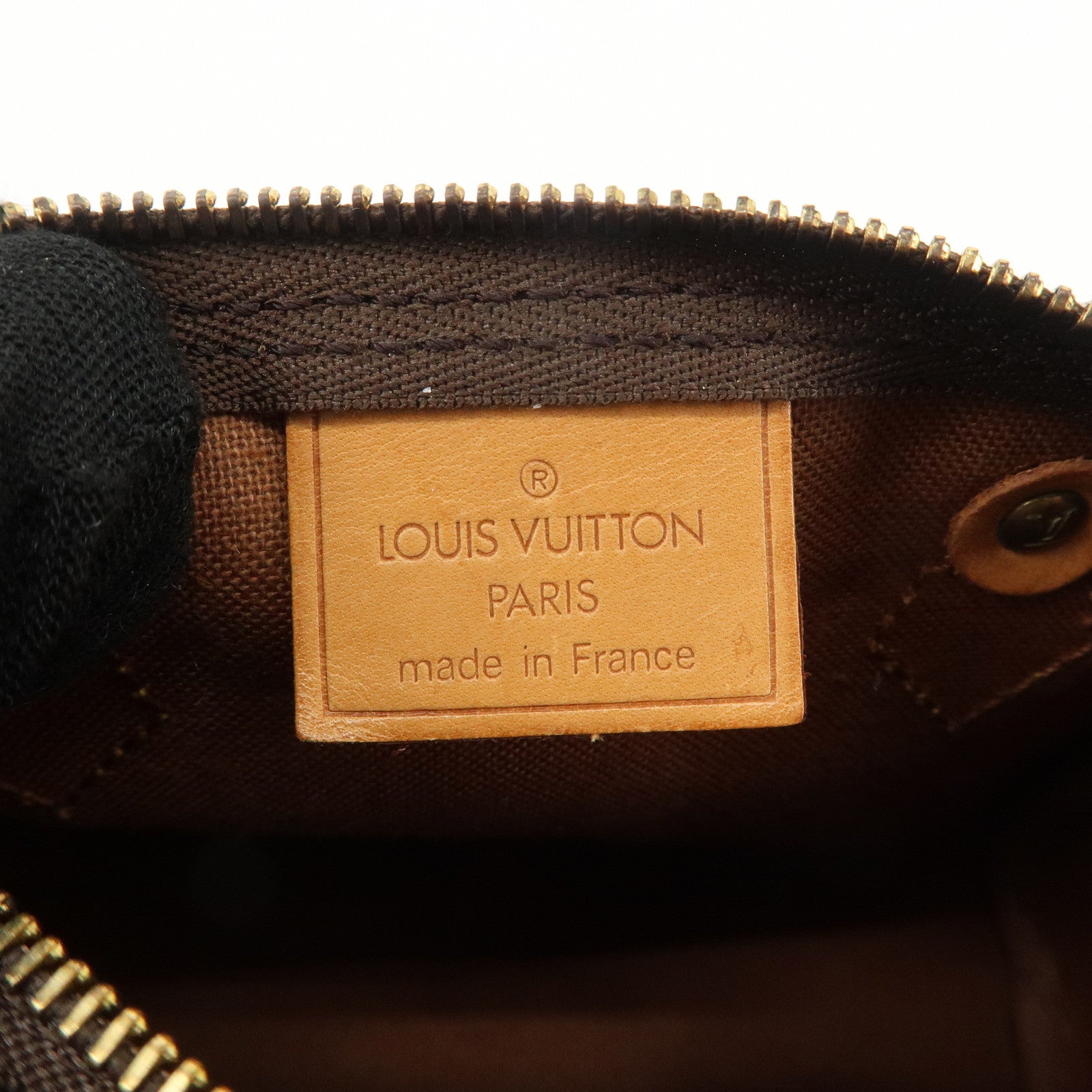 Louis Vuitton Monogram Mini Speedy & Strap Brown M41534 Used
