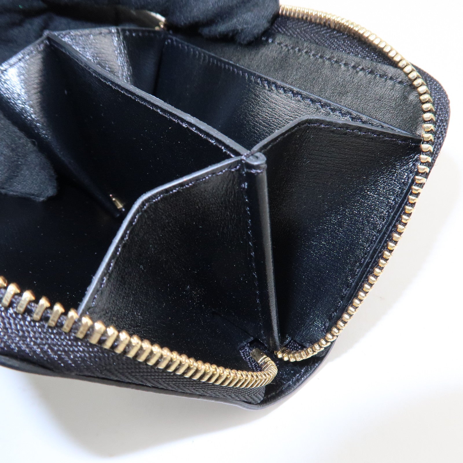 Jil Sander Leather Round Zipper Coin Purse J07UI0007 P4841 Used