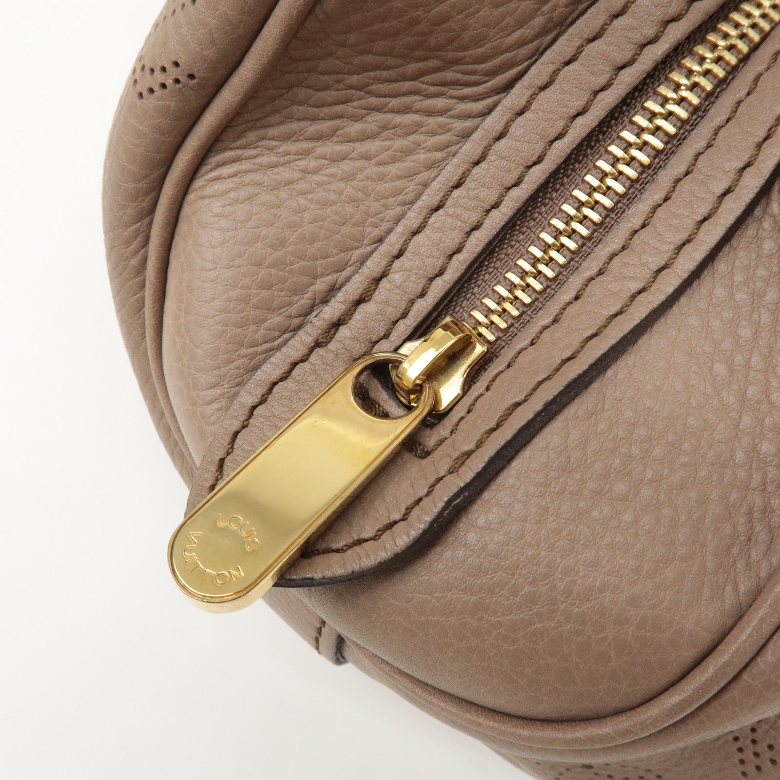 Louis Vuitton Monogram Mahina Lunar PM Shoulder Bag Sables M93433 Used