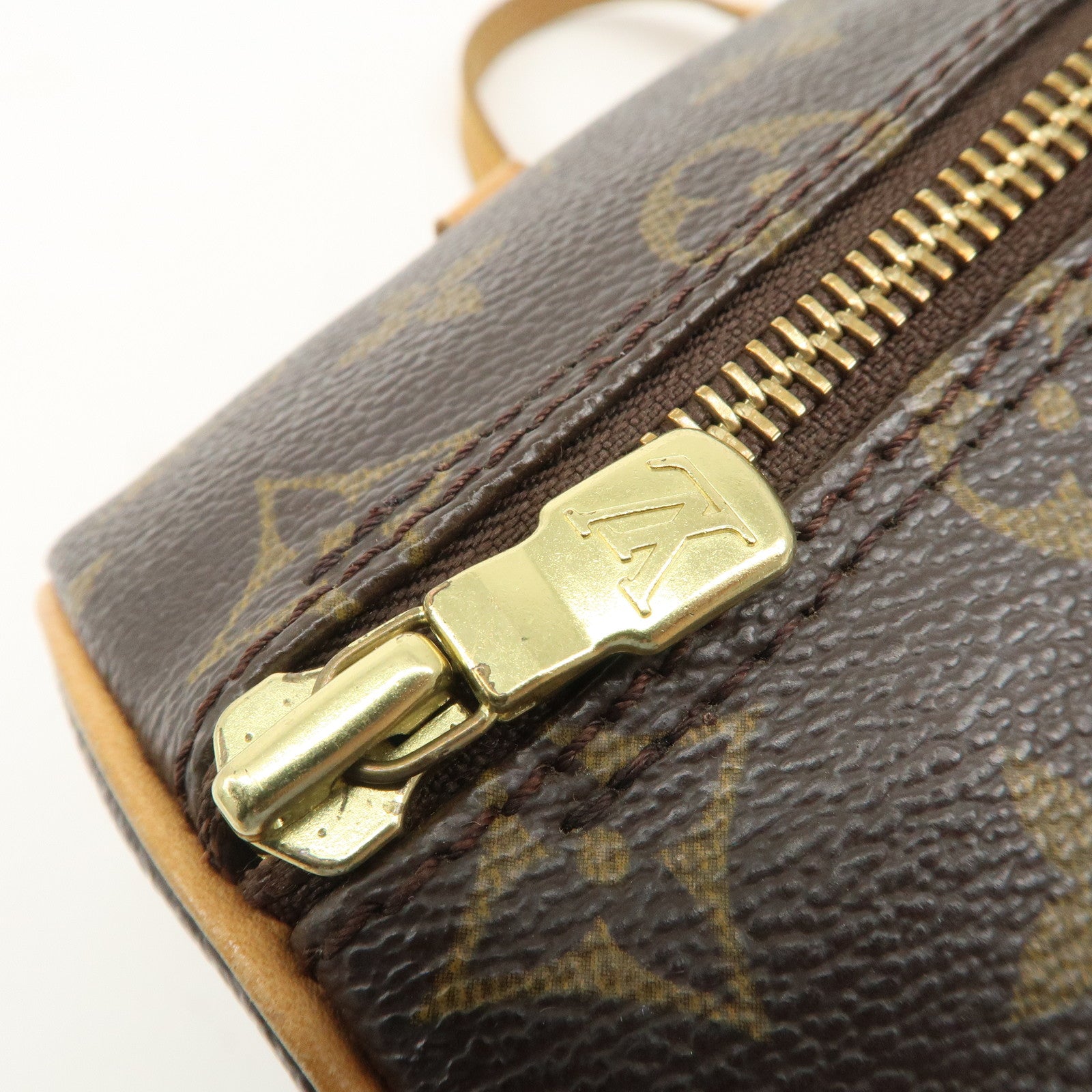 Louis Vuitton Monogram Papillon 26 Hand Bag New Style M51385 Used