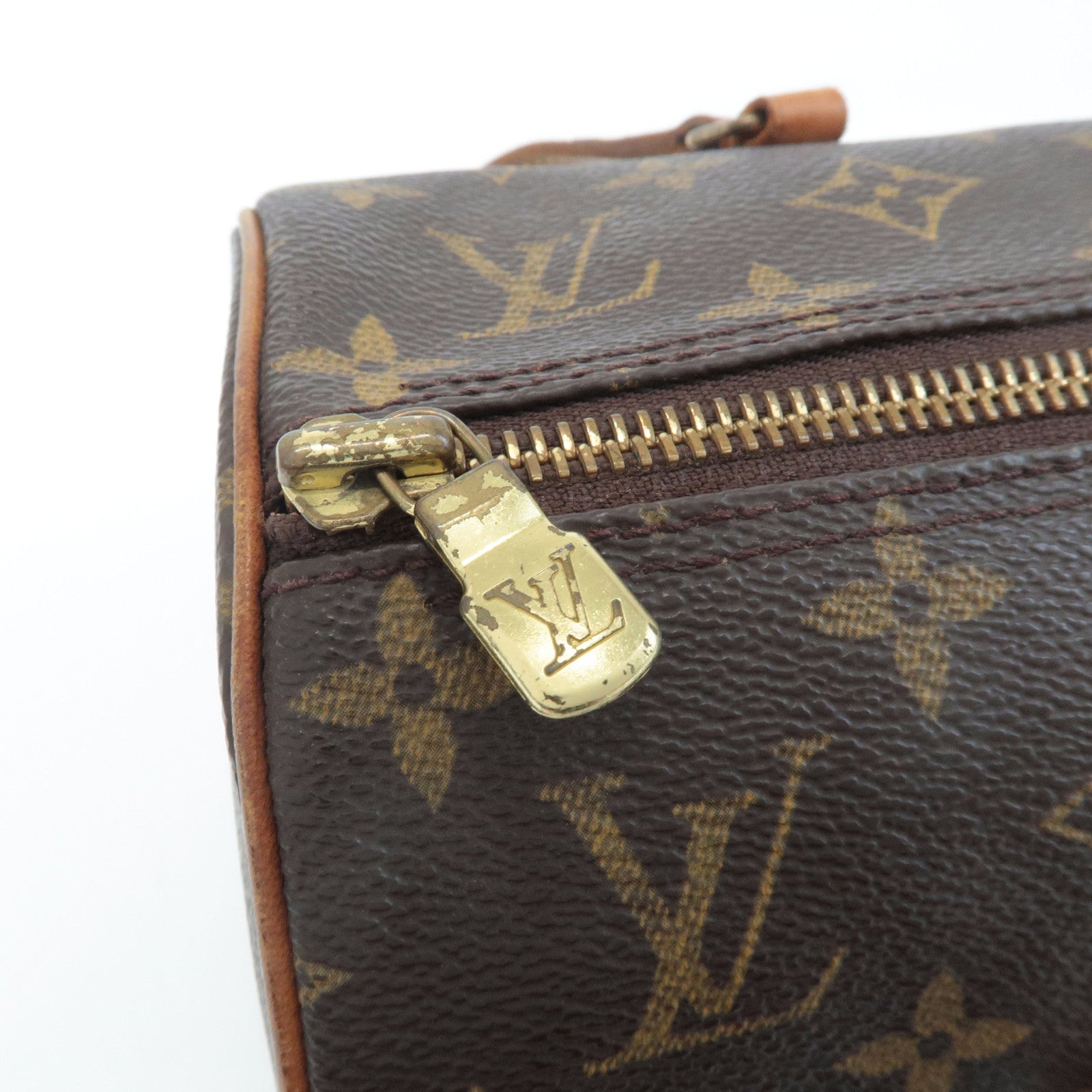 Louis Vuitton Monogram Papillon 30 Hand Bag New Style M51385 Used