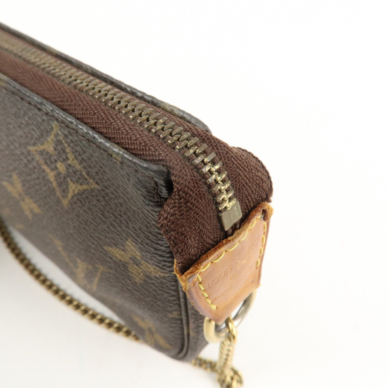 Louis Vuitton Monogram Mini Pochette Accessoires Pouch M58009 Used