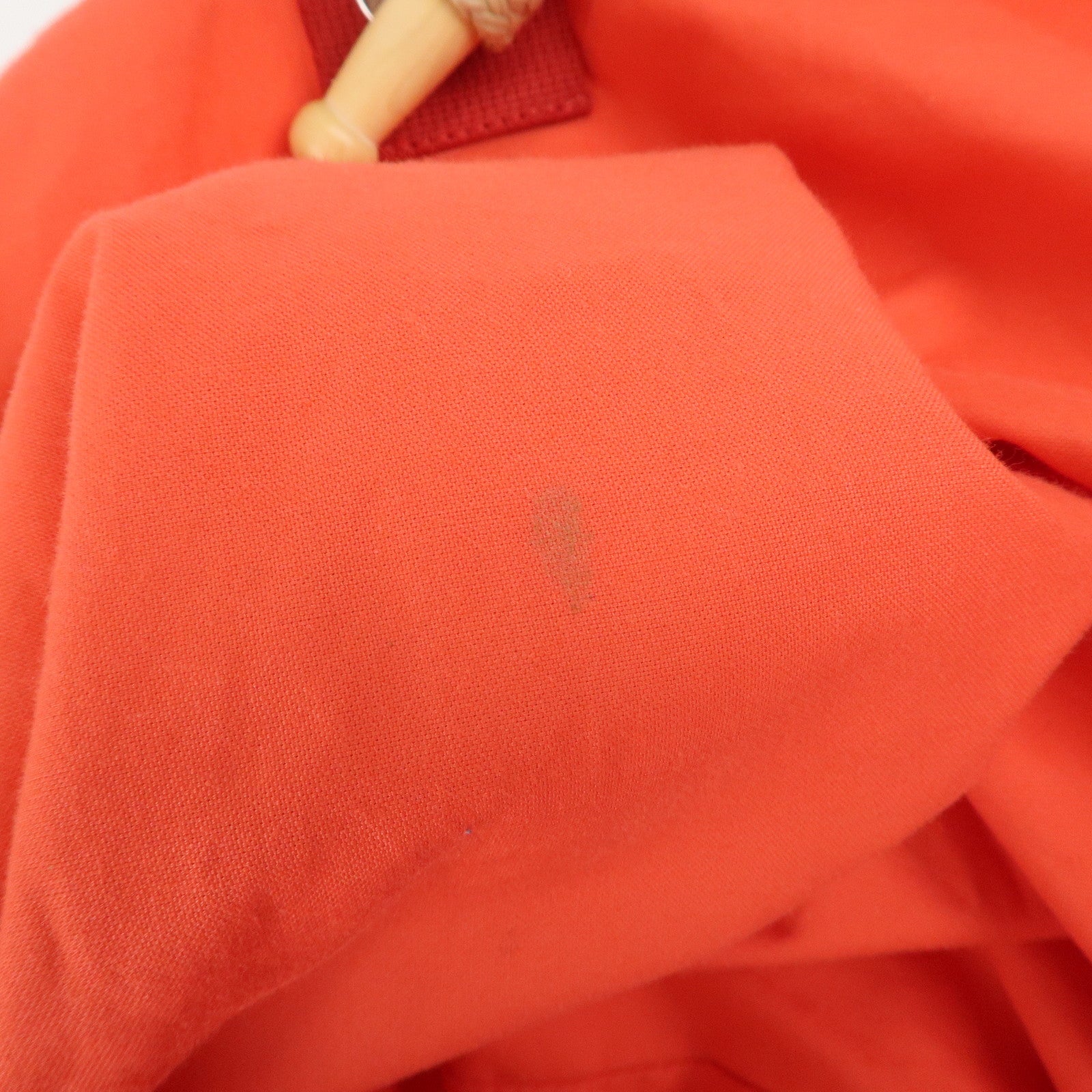 HERMES Cotton Beach Bag Cabas Drapeaux au vent Pink Used