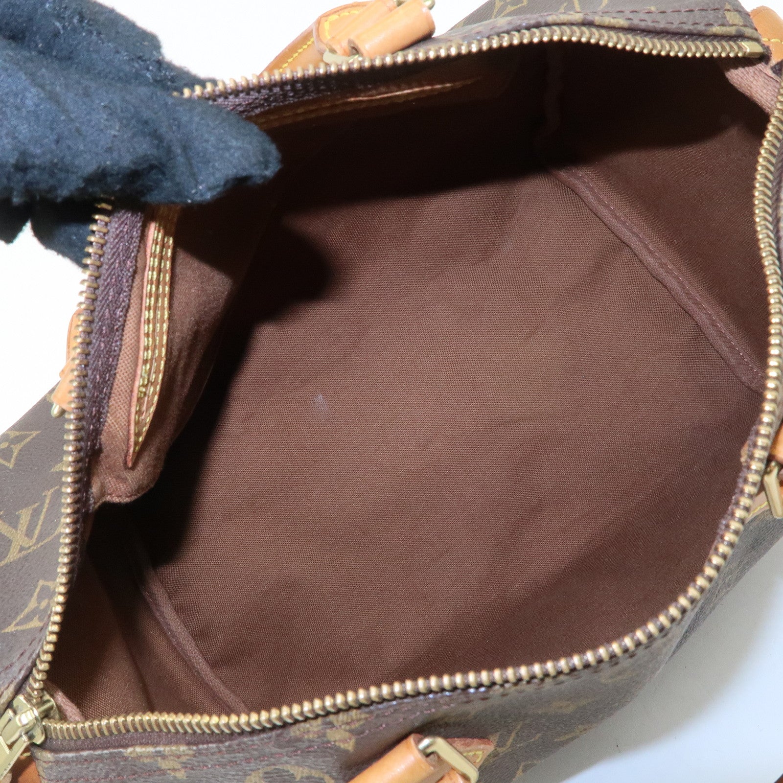 Louis Vuitton Monogram Speedy 30 Hand Bag Boston Bag M41526 Used
