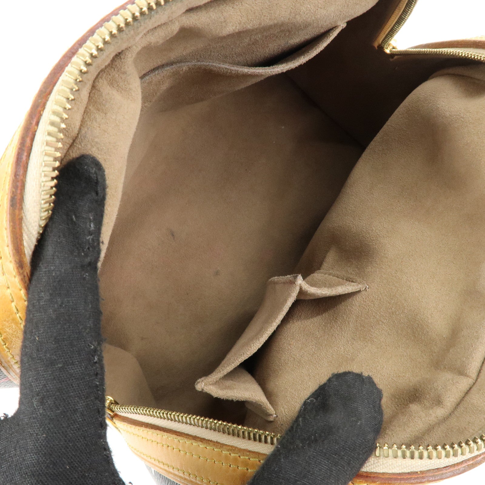 Louis Vuitton Monogram Multicolor Priscilla Hand Bag Noir M40097 Used