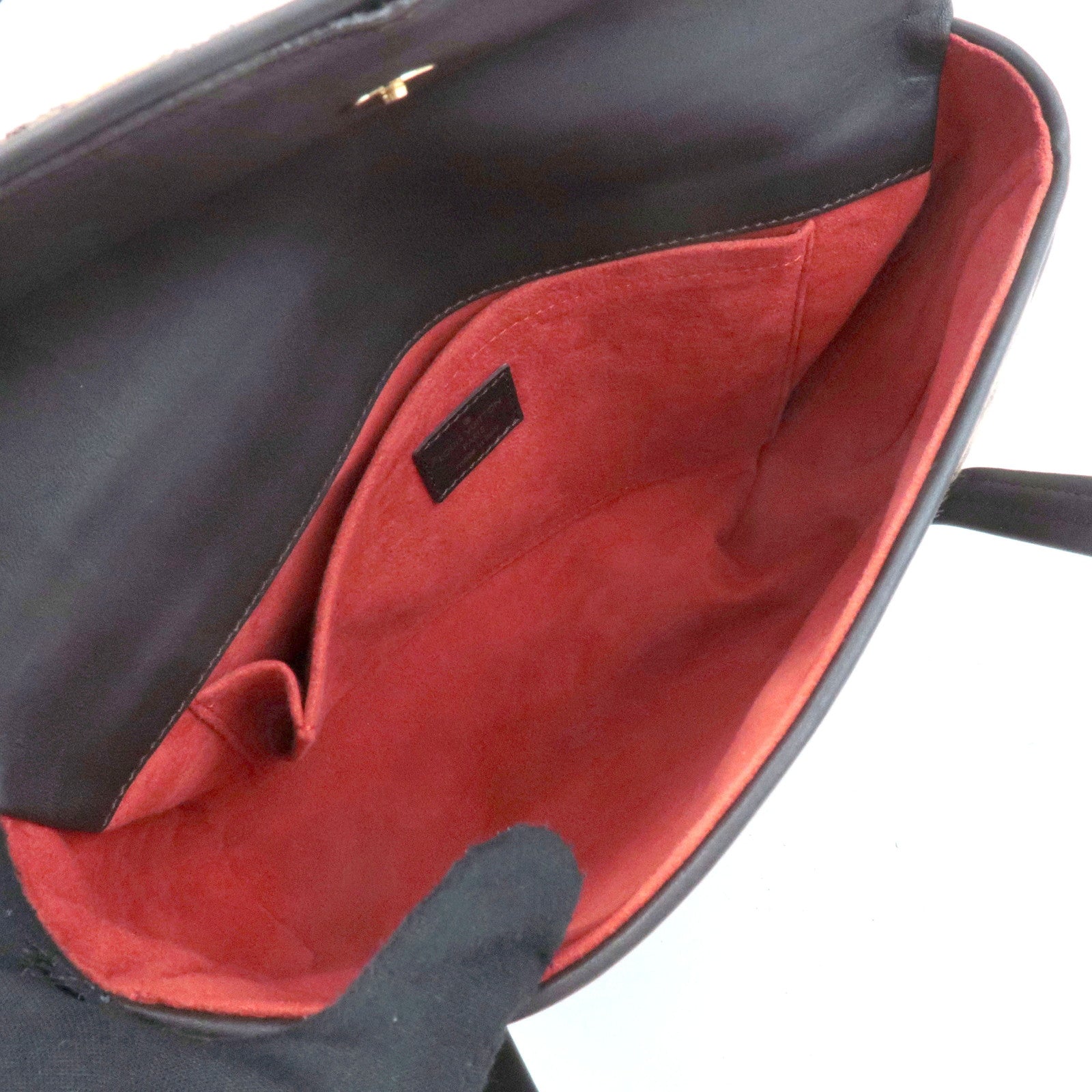 Louis Vuitton Damier Sauvage Lion Hand Bag Beige Brown M92131 Used