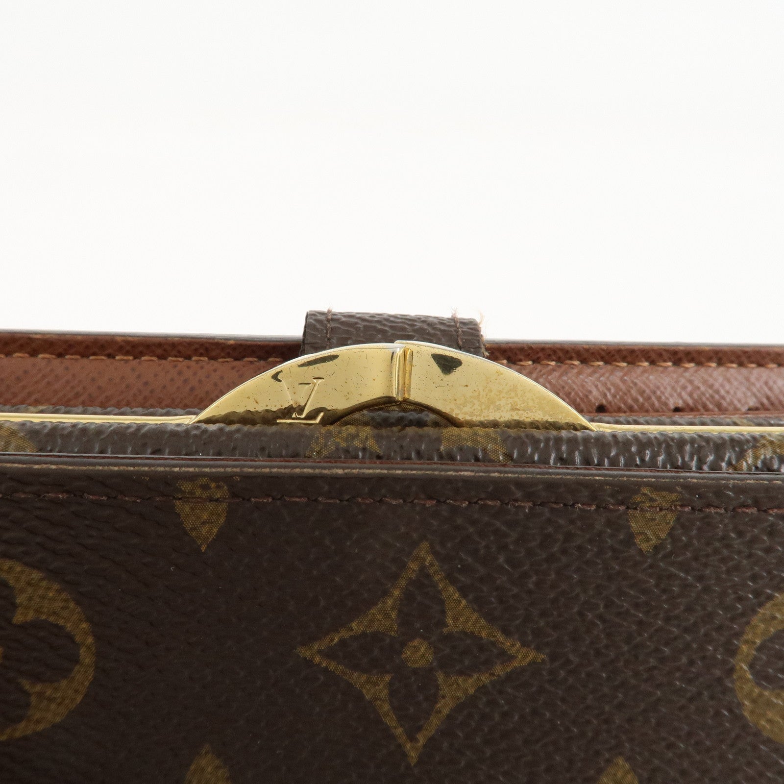 Louis Vuitton Monogram Portefeuille Viennois Wallet M61674 Used