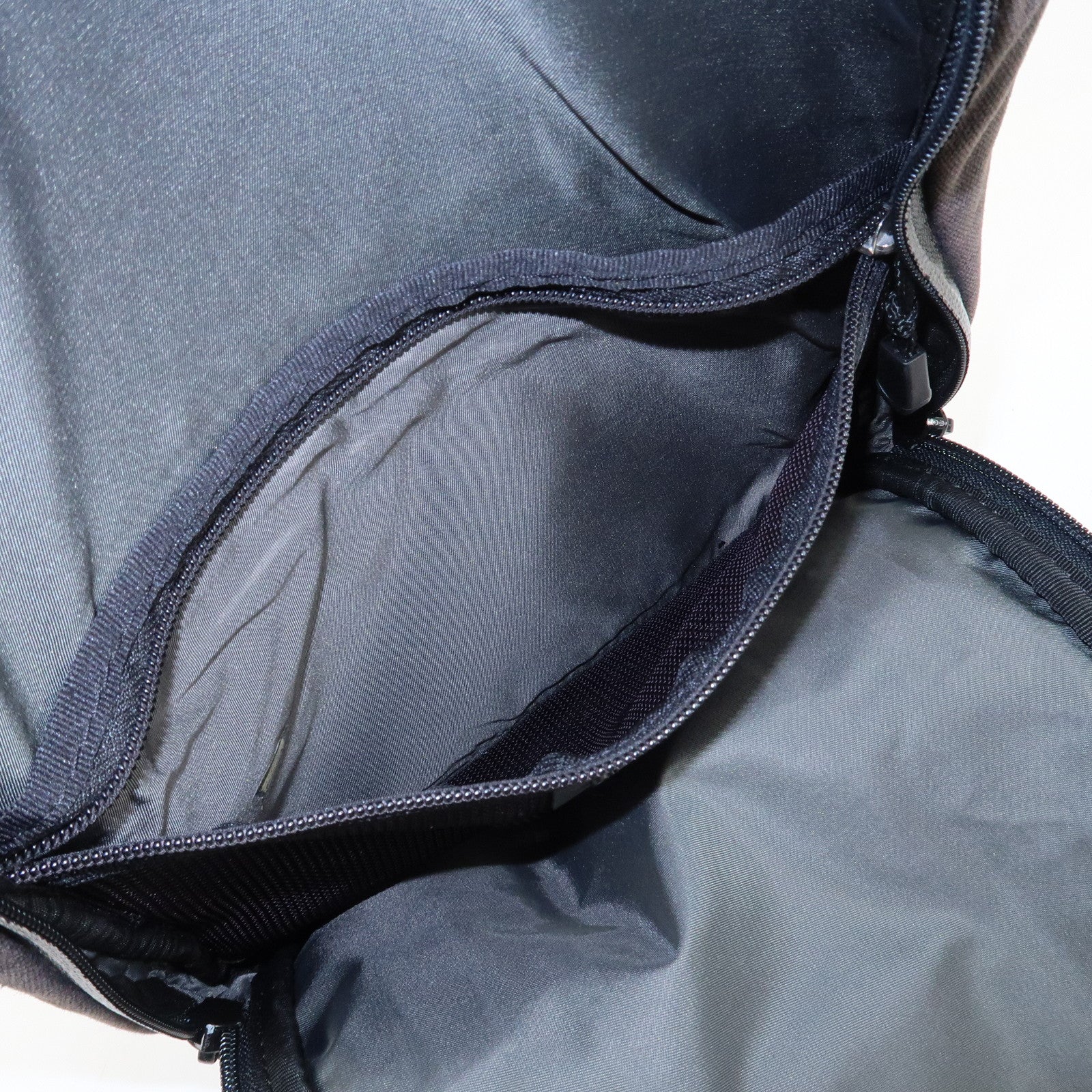 CHANEL CHANEL Sports Canvas Backpack Black Green Used