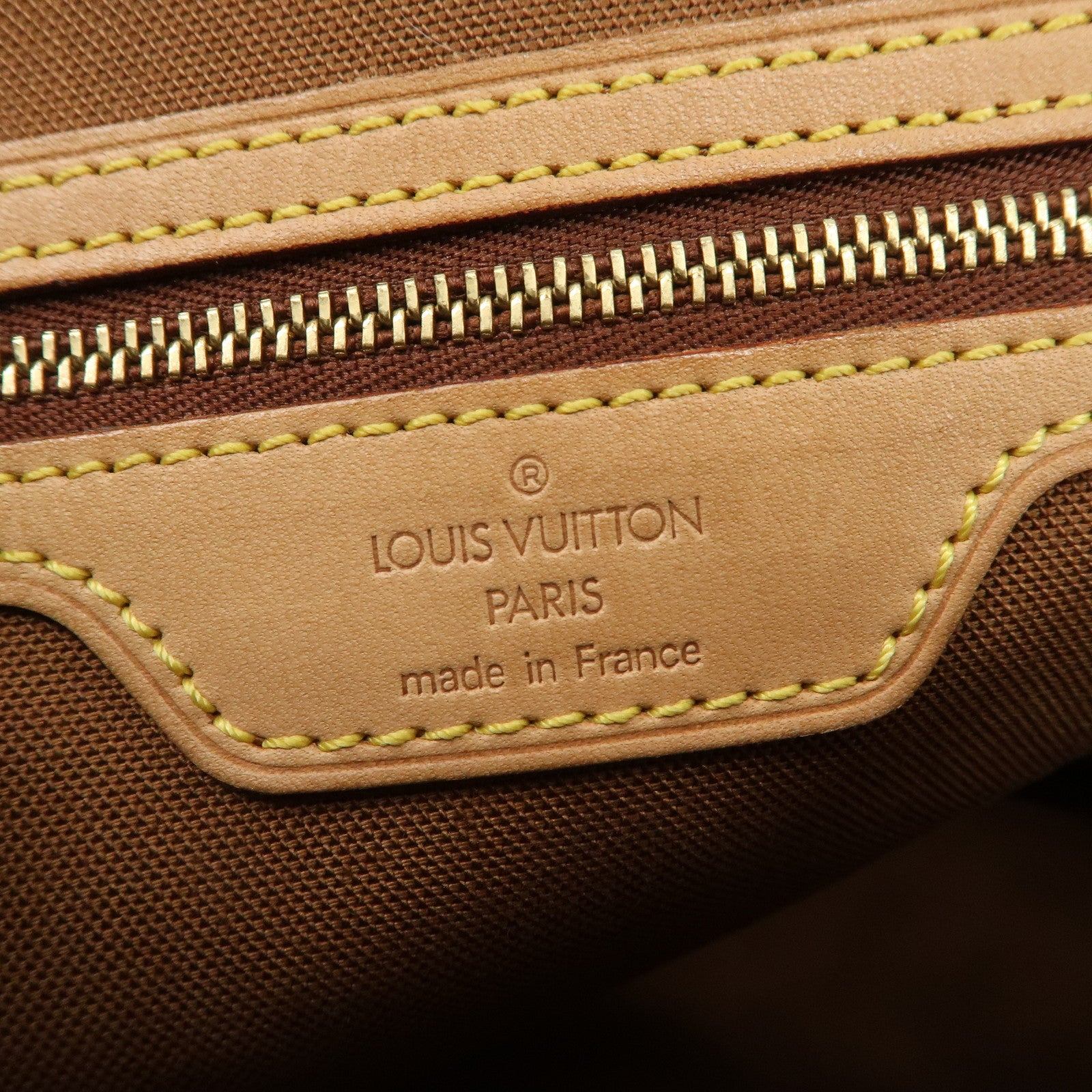 Louis Vuitton Monogram Abbesses Messenger Bag Brown M45257 Used