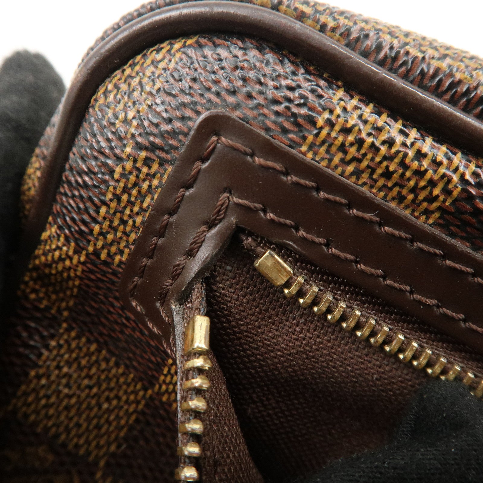 Louis Vuitton Damier Pochette Billets Macao Clutch Bag N61739 Used