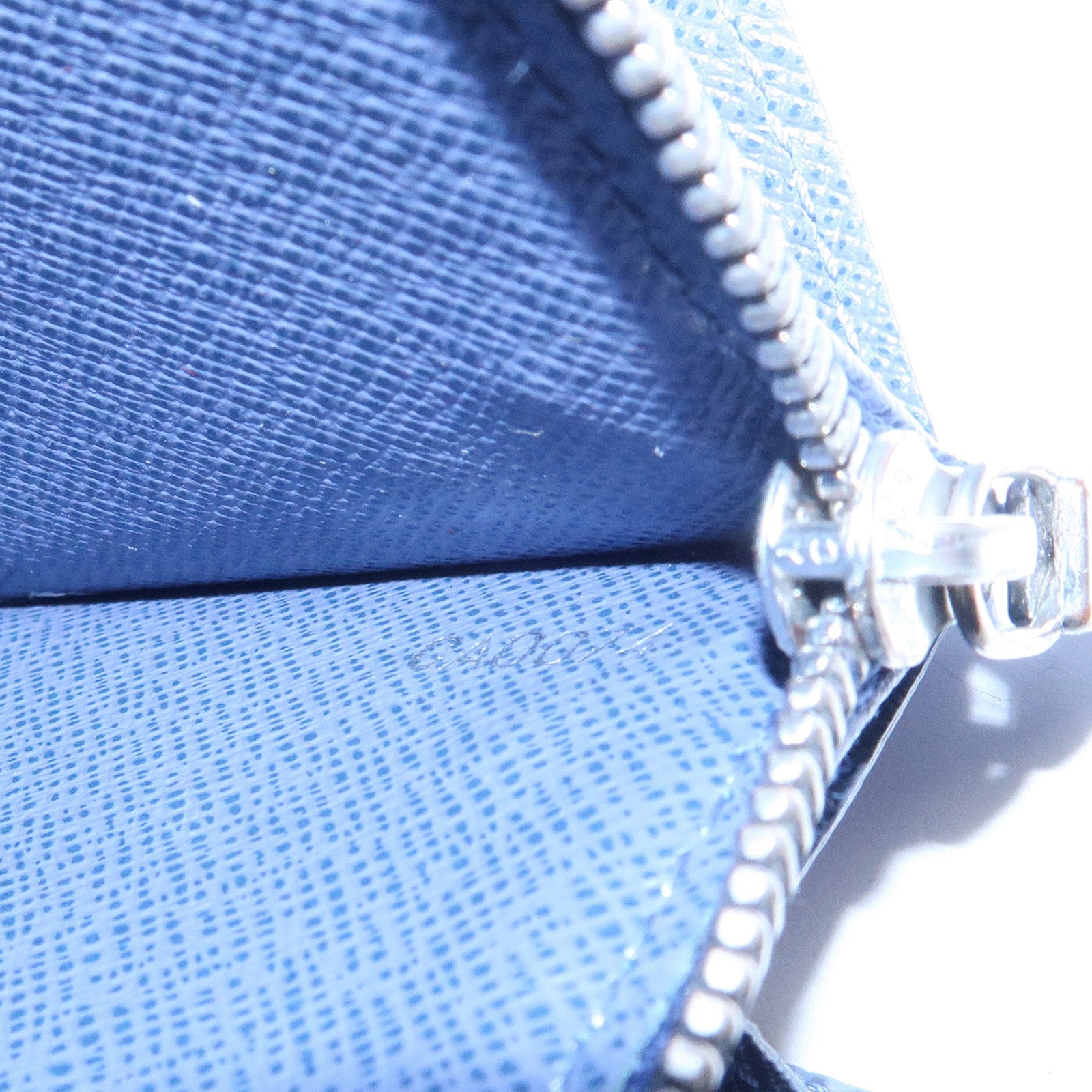 Louis Vuitton Epi Porte Monnaie Credit Wallet Toledo Blue M6359G Used