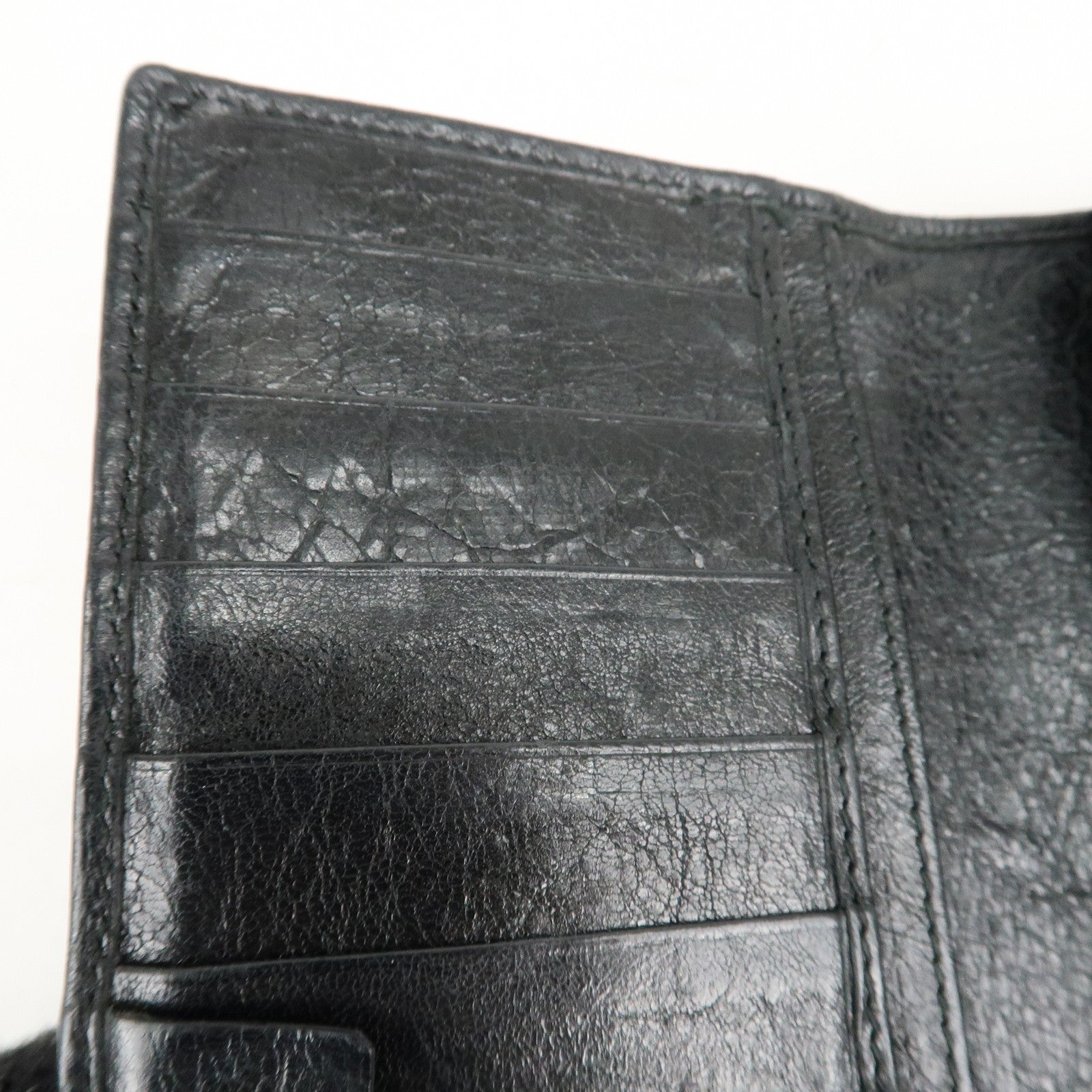 BALENCIAGA Giant Set of 2 Long Wallet 233599 253054 Used