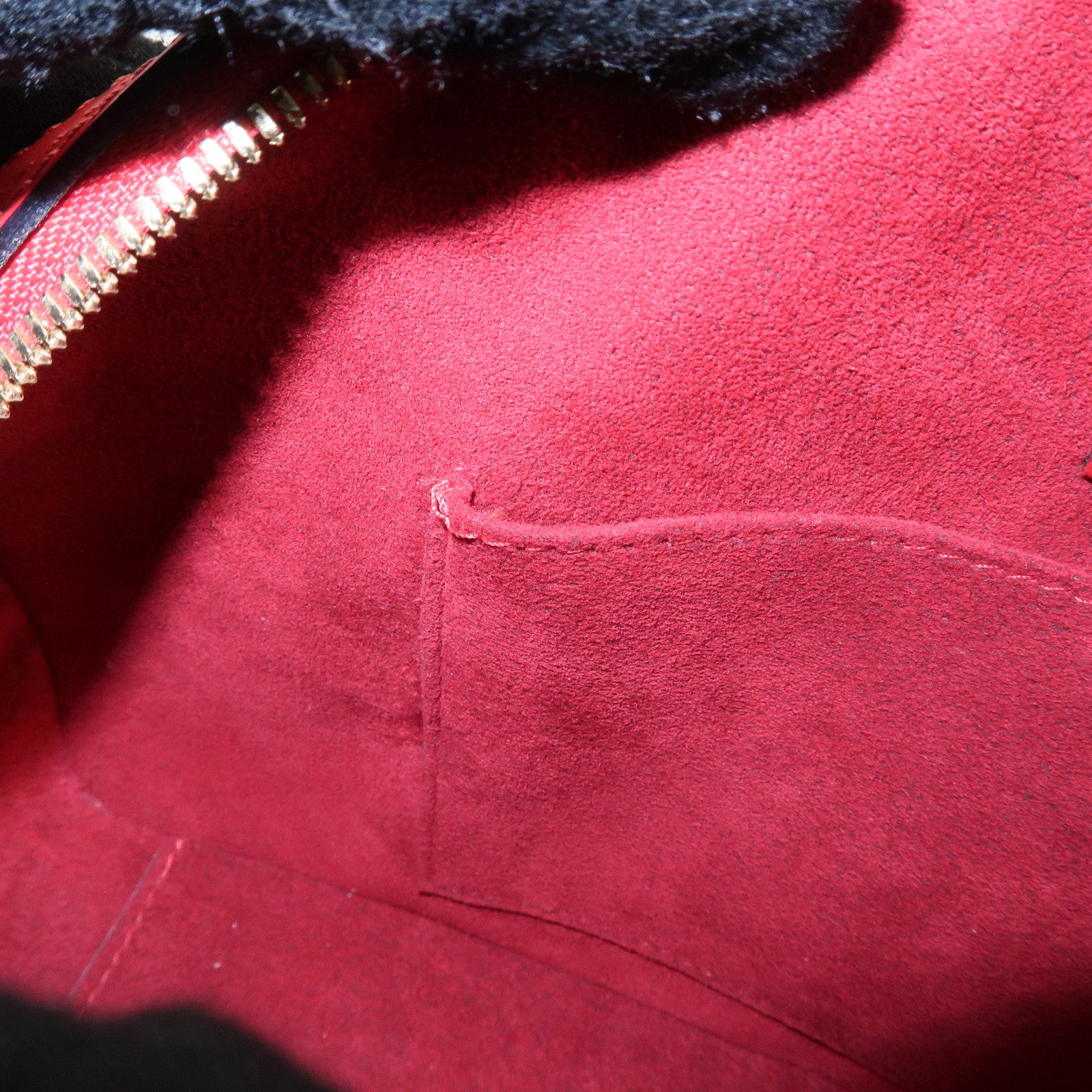 Louis Vuitton Epi Jasmine Hand Bag Castilian Red M52087 Used
