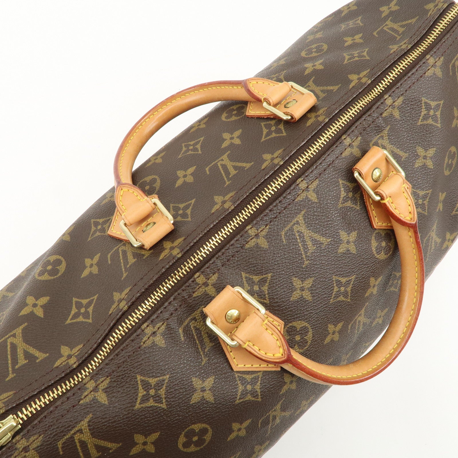 Louis Vuitton Monogram Speedy 40 Hand Bag Boston Bag M41522 Used