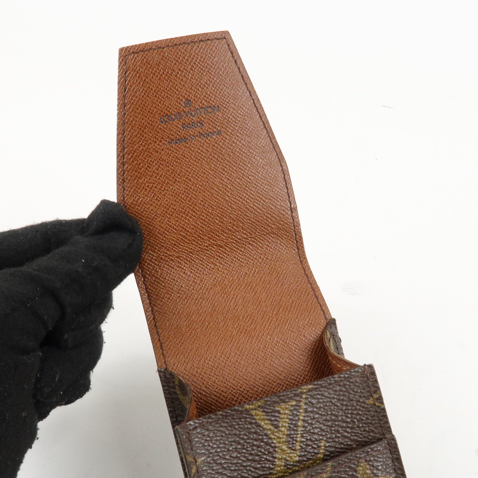 Louis Vuitton Set of 3 Monogram Etui Garet Cigarette Case M63024 Used