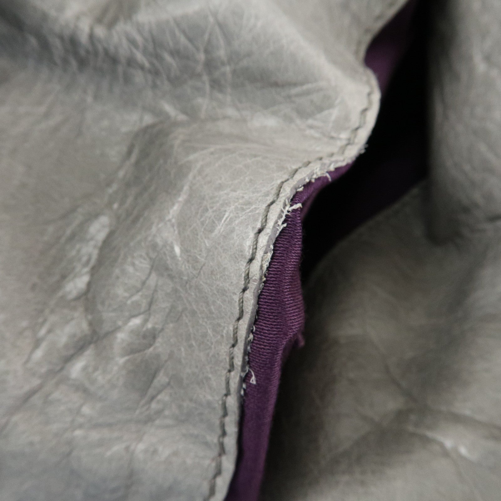 MIU MIU Leather 2Way Bag Hand Bag Shoulder Bag Light Blue Gold HDW Used