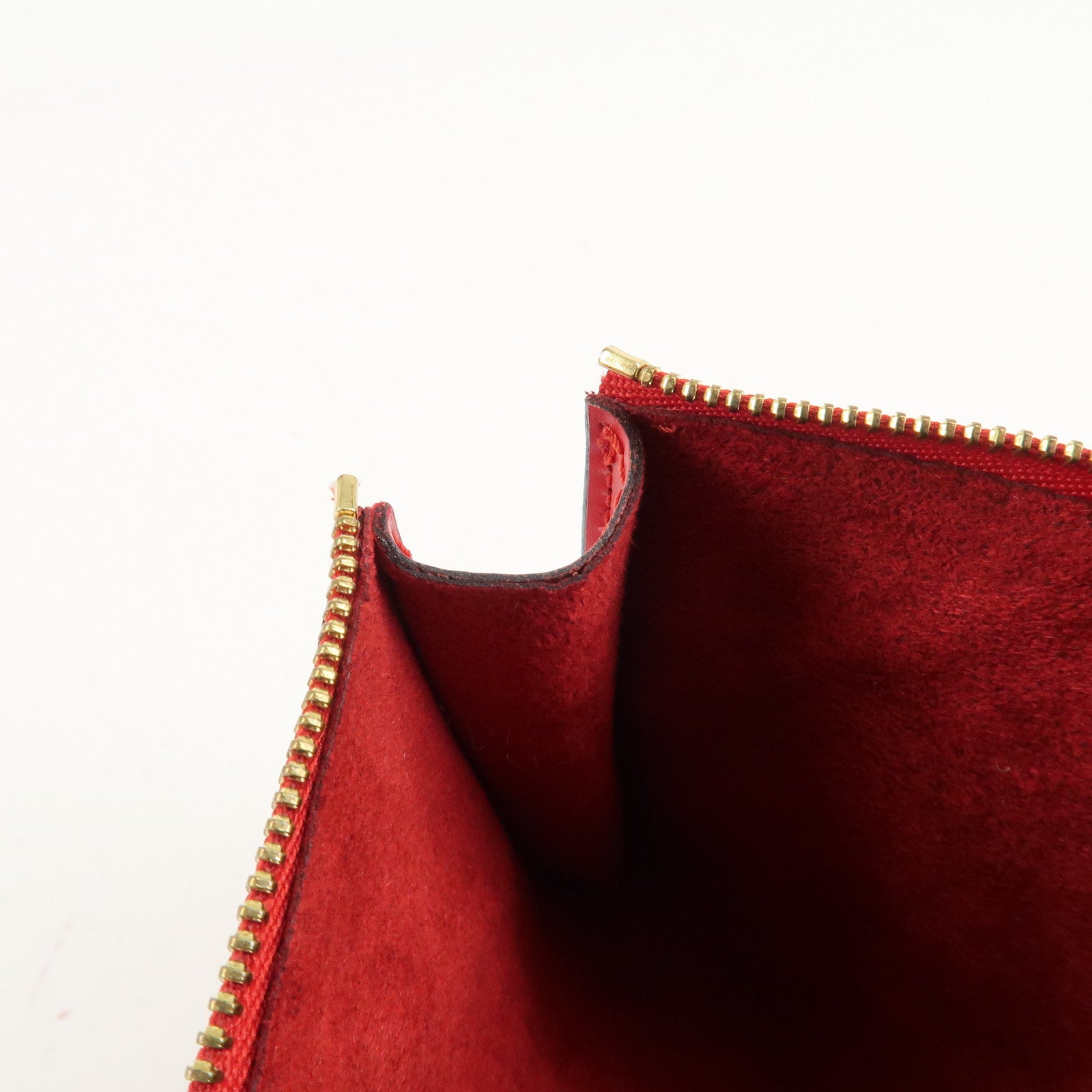 Louis Vuitton Epi Pochette Accessoires Pouch Castilian Red M52947 Used