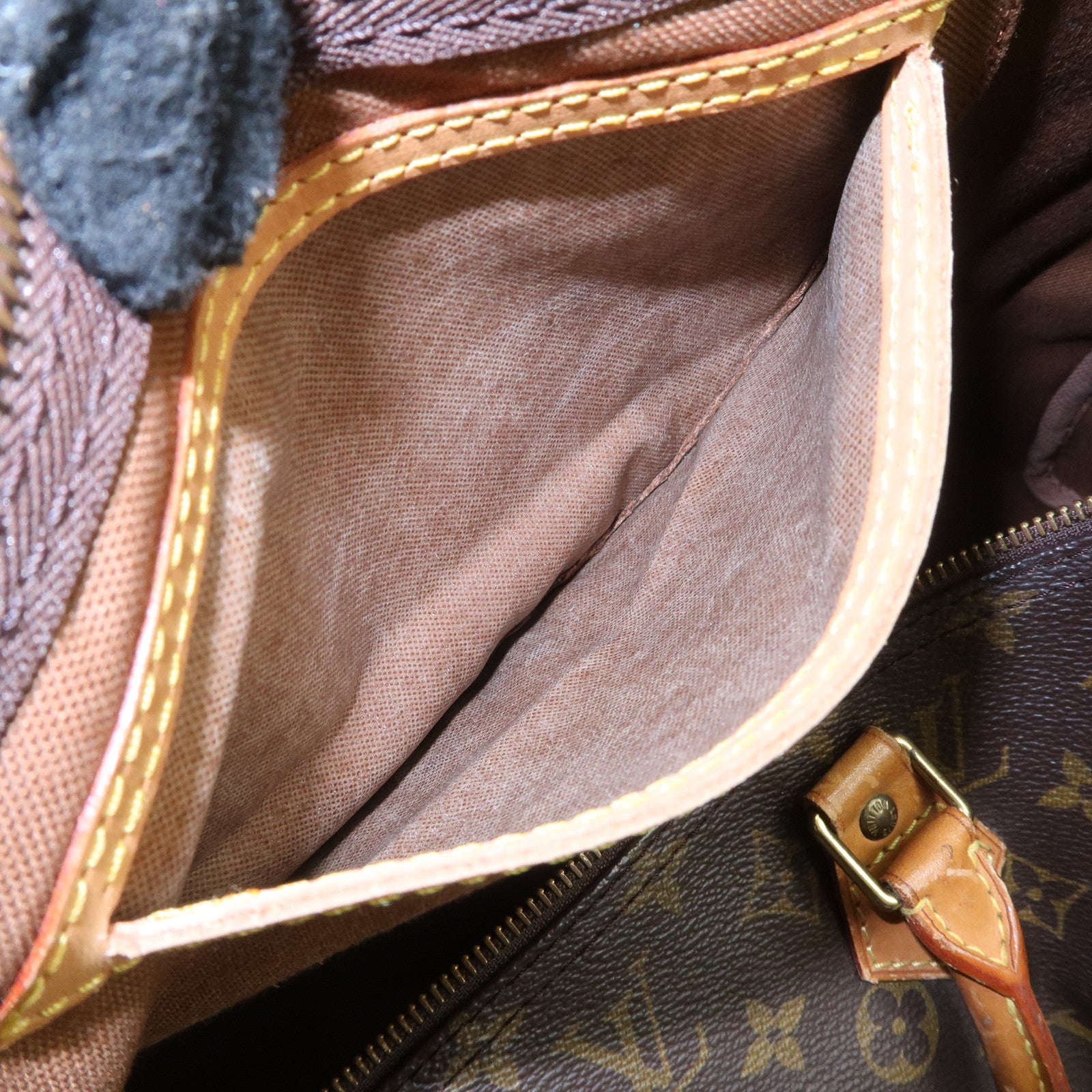 Louis Vuitton Monogram Speedy 40 Hand Bag Boston Bag M41522 Used