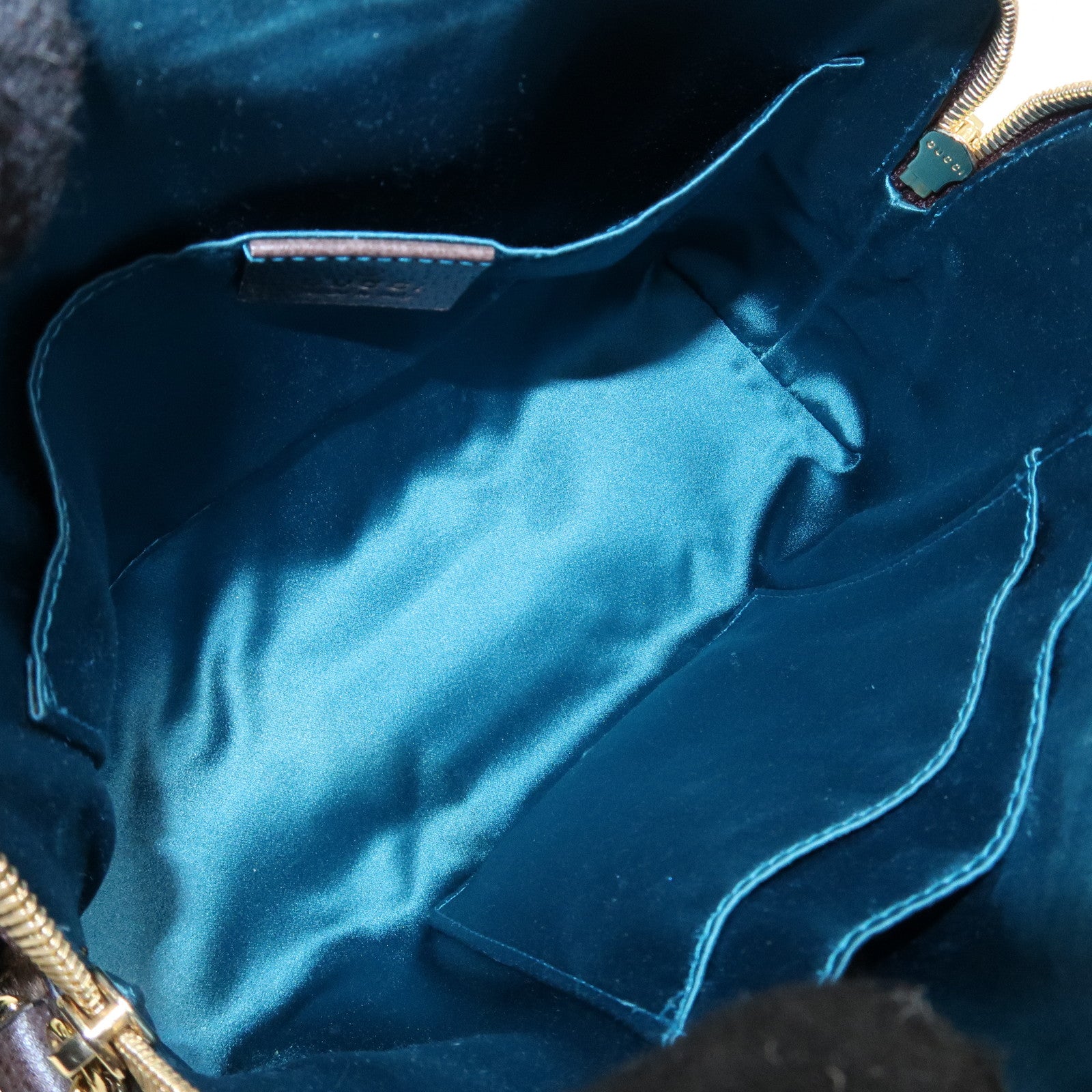 GUCCI Ophidia GG Supreme Sherry Leather Shoulder Bag 499621 Used