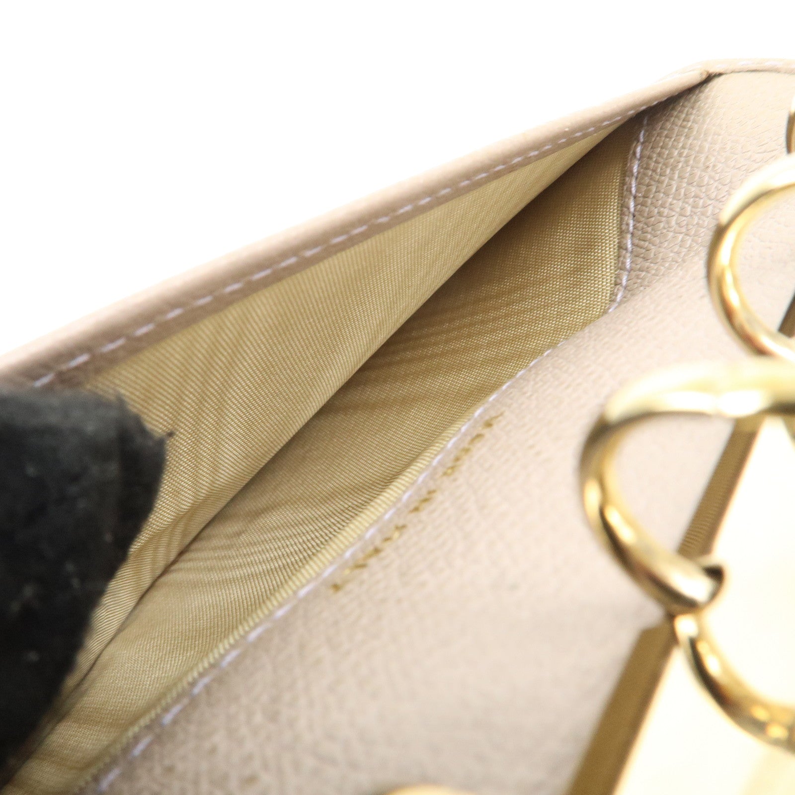 CHANEL COCO Button Leather Agenda Cover Gray Used