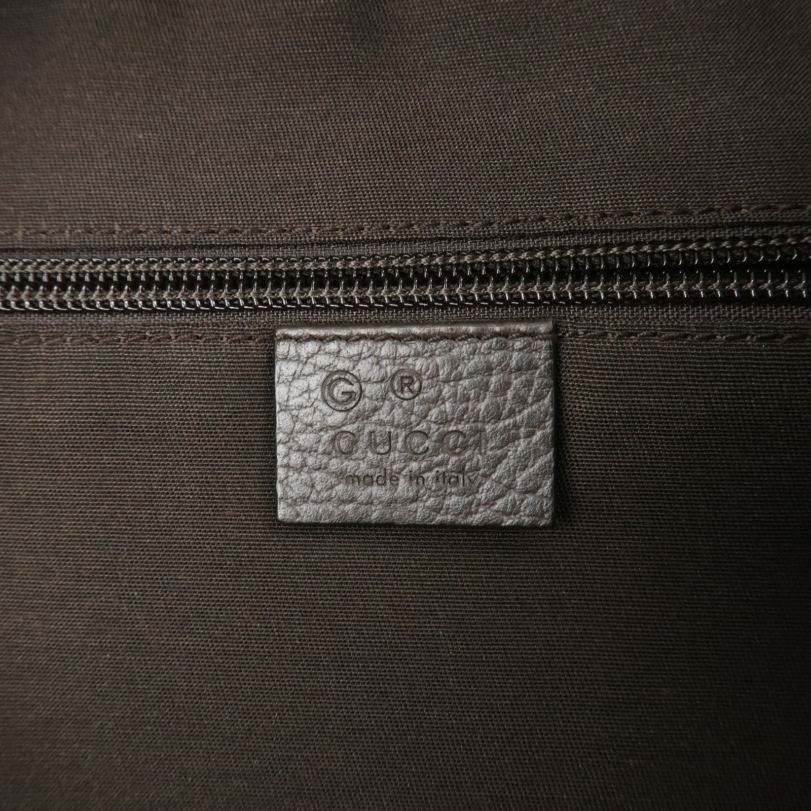 GUCCI GG Canvas Leather Backpack Beige Brown 449906 Used