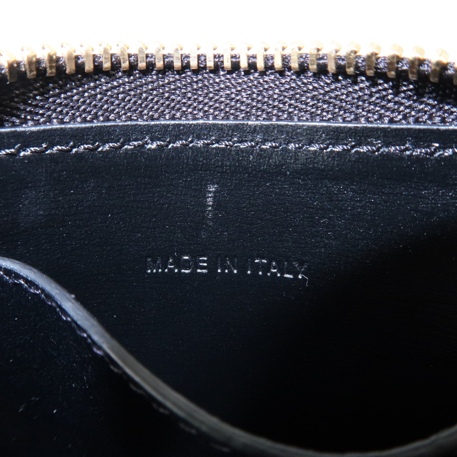 Jil Sander Leather Round Zipper Coin Purse J07UI0007 P4841 Used