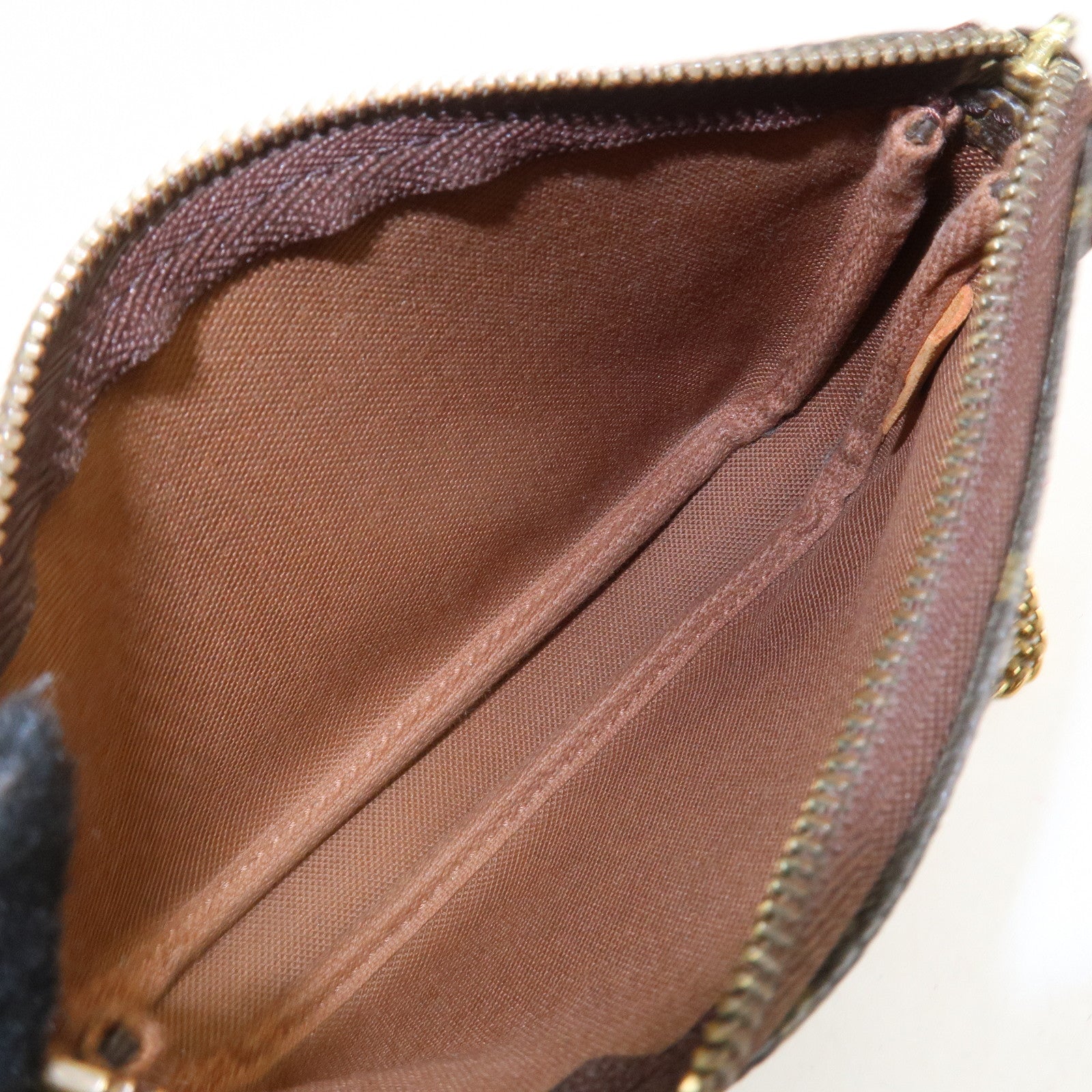 Louis Vuitton Monogram Mini Pochette Accessoires Pouch M58009 Used